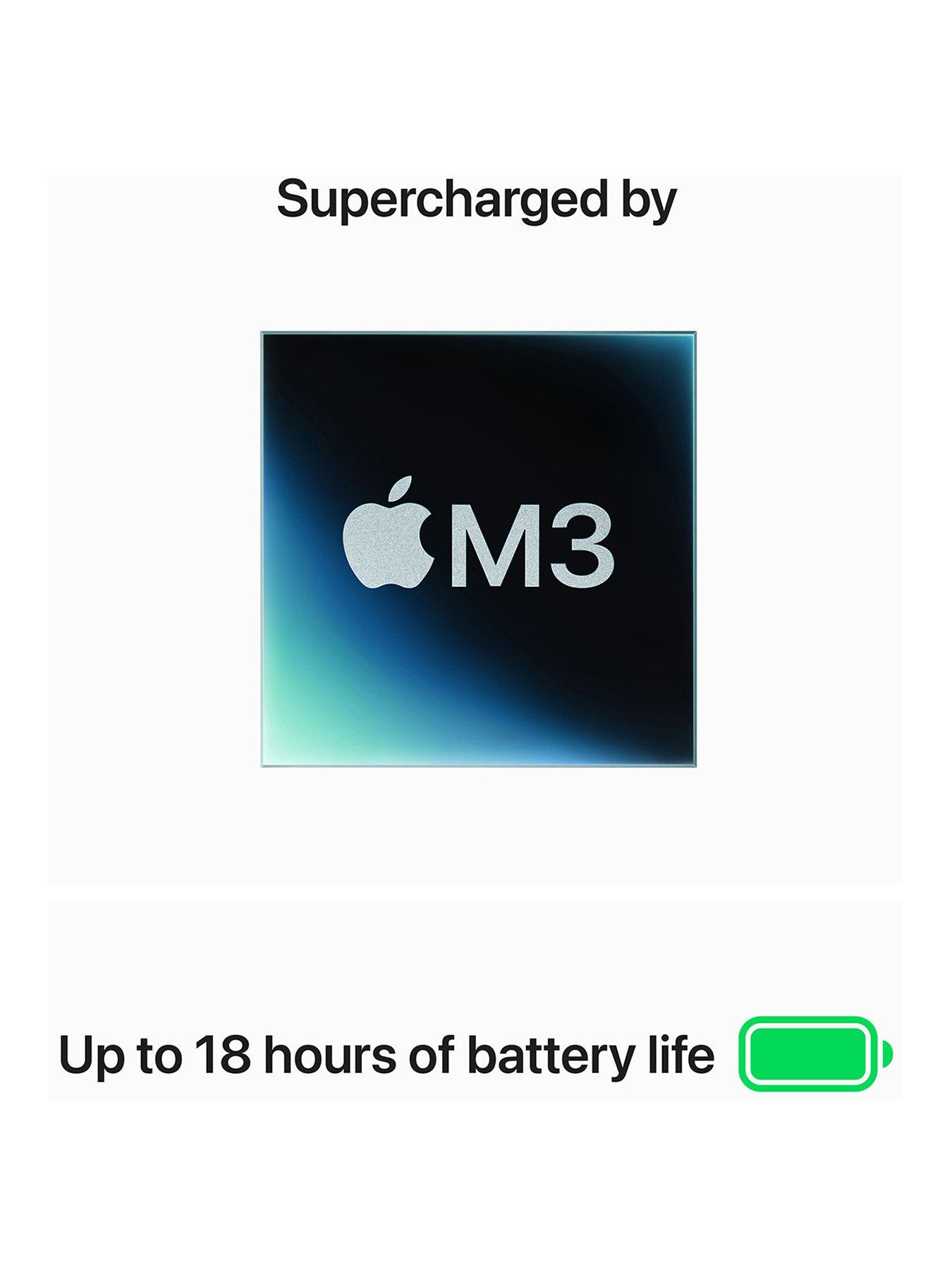 Image 3 of 8 of Apple MacBook Air (M3, 2024) 13 inch with 8-core CPU and 8-core GPU, 16GB Unified Memory, 256GB SSD - Silver