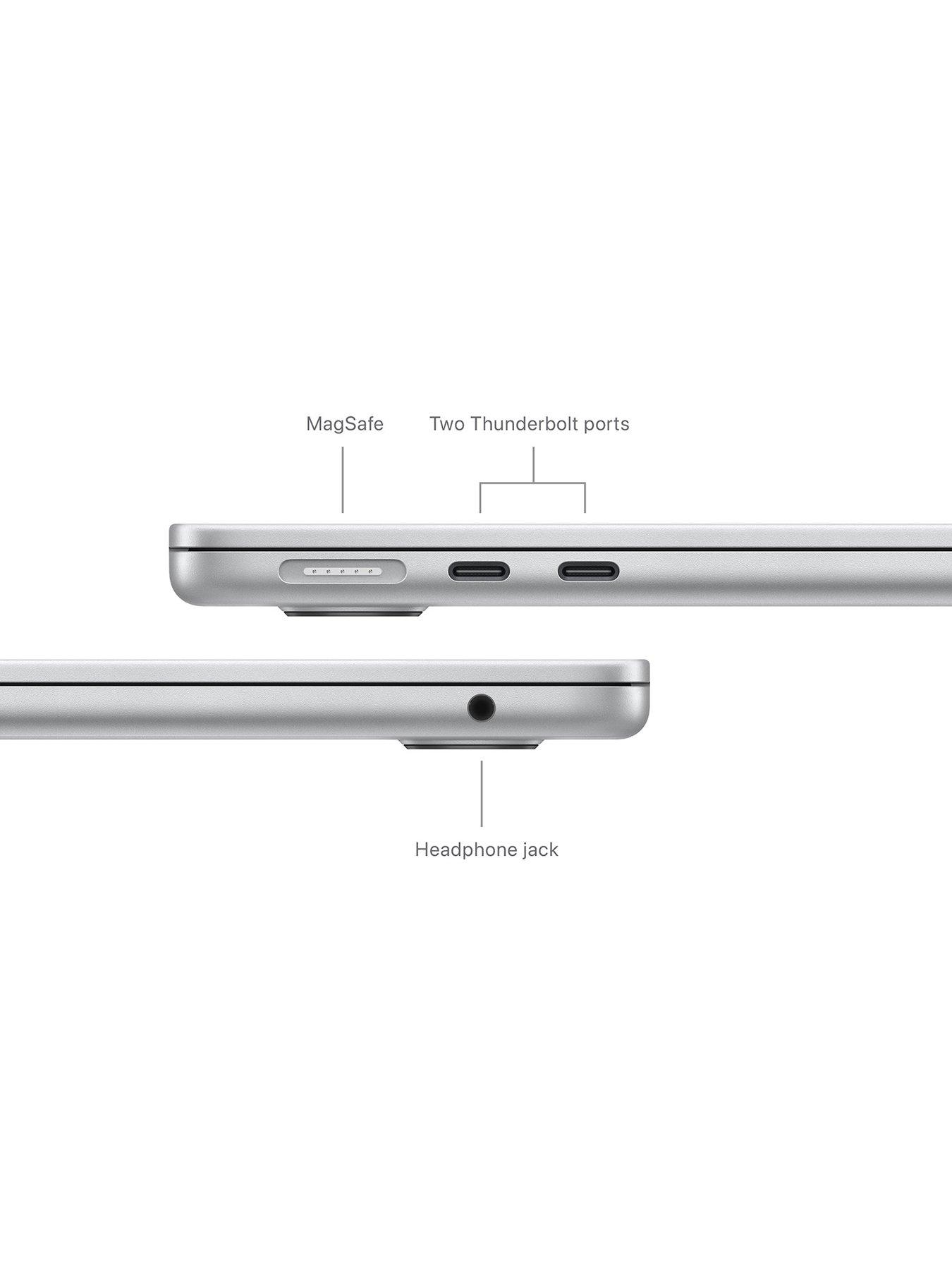 Image 5 of 8 of Apple MacBook Air (M3, 2024) 13 inch with 8-core CPU and 8-core GPU, 16GB Unified Memory, 256GB SSD - Silver