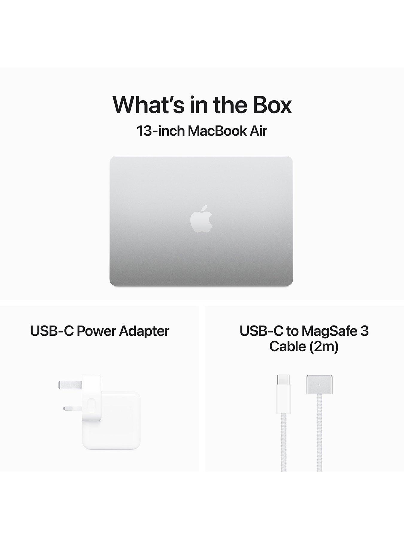 Image 7 of 8 of Apple MacBook Air (M3, 2024) 13 inch with 8-core CPU and 8-core GPU, 16GB Unified Memory, 256GB SSD - Silver