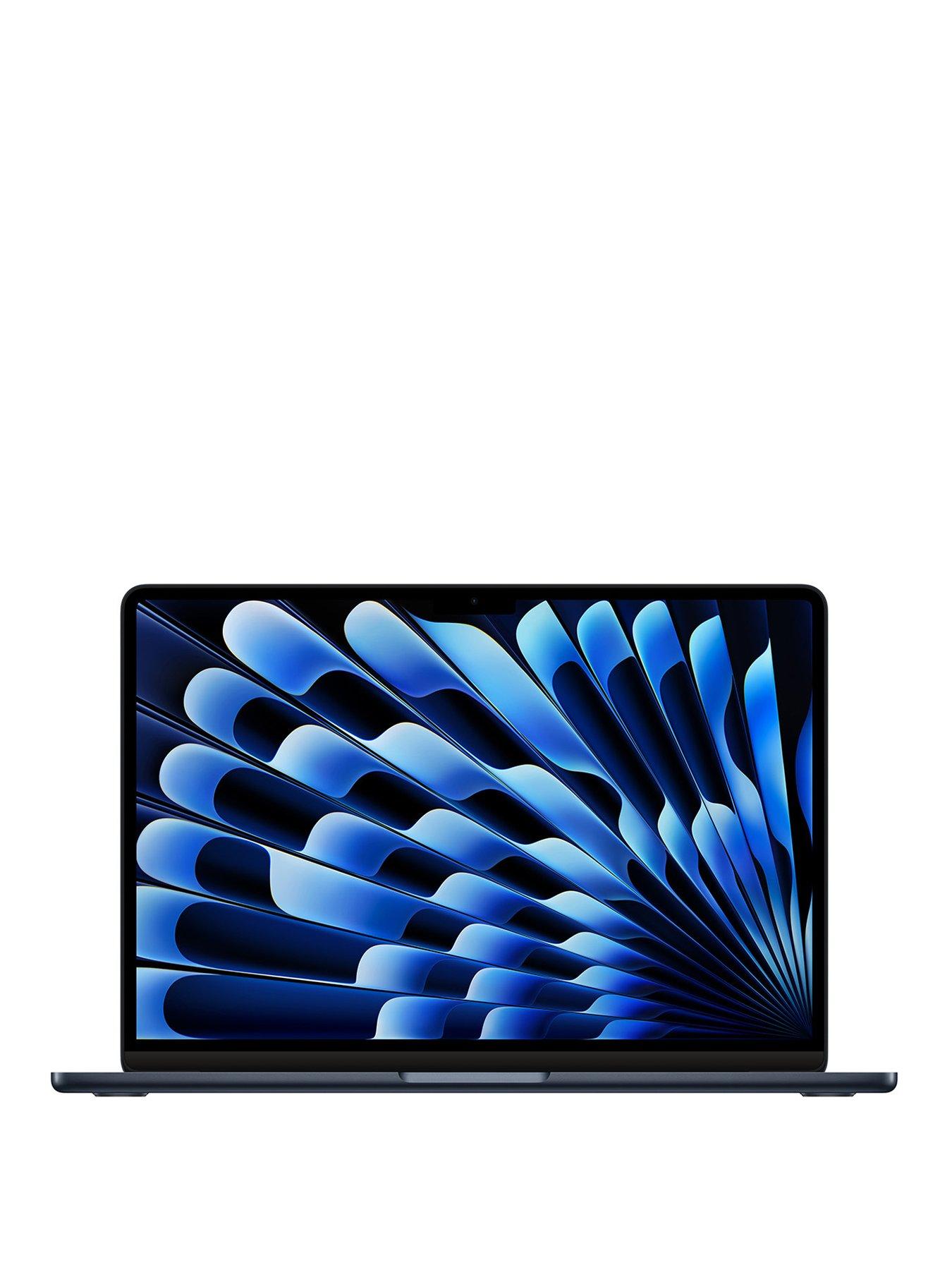 Image 1 of 8 of Apple MacBook Air (M3, 2024) 13 inch with 8-core CPU and 10-core GPU, 24GB Unified Memory, 512GB SSD - Midnight