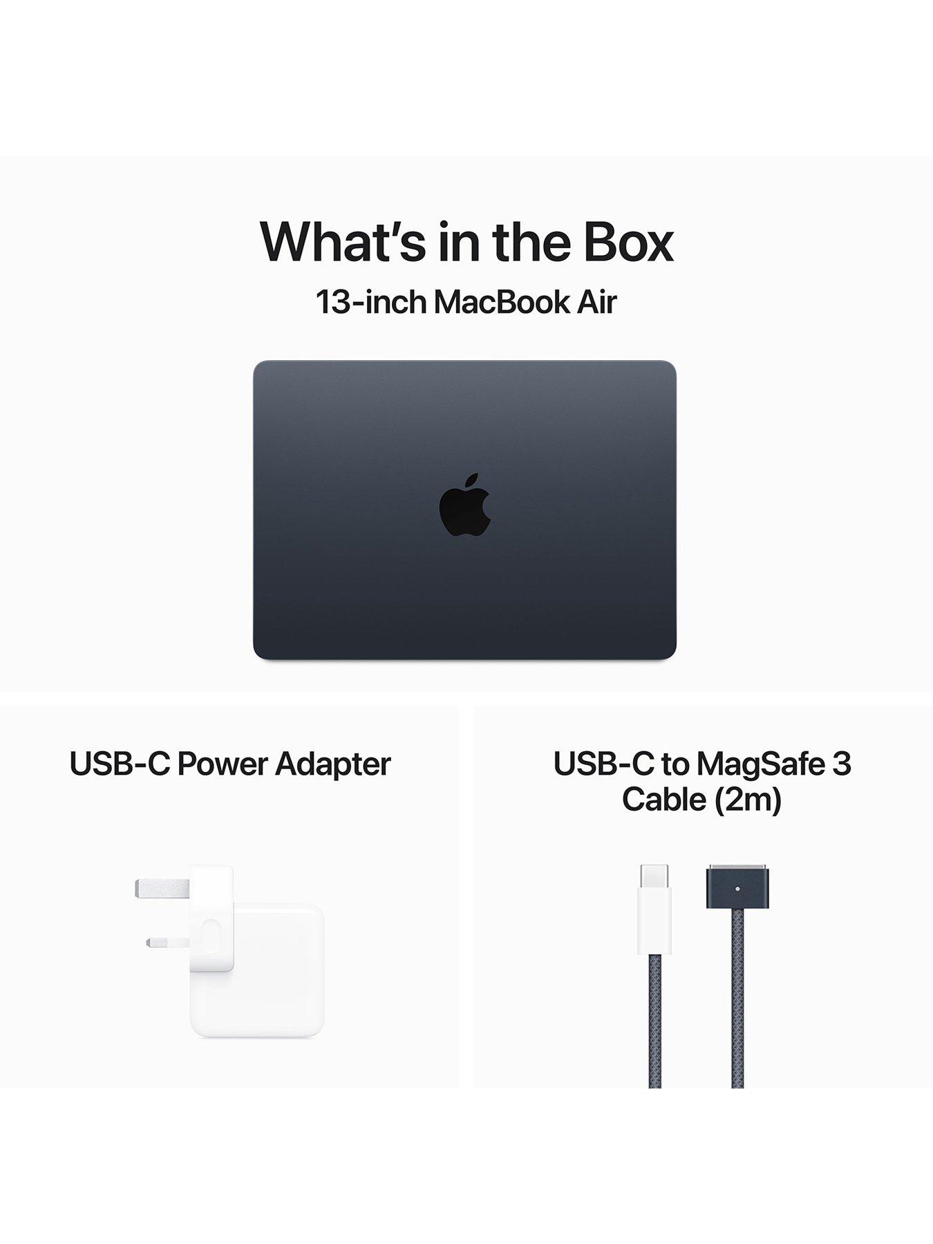 Image 7 of 8 of Apple MacBook Air (M3, 2024) 13 inch with 8-core CPU and 10-core GPU, 24GB Unified Memory, 512GB SSD - Midnight