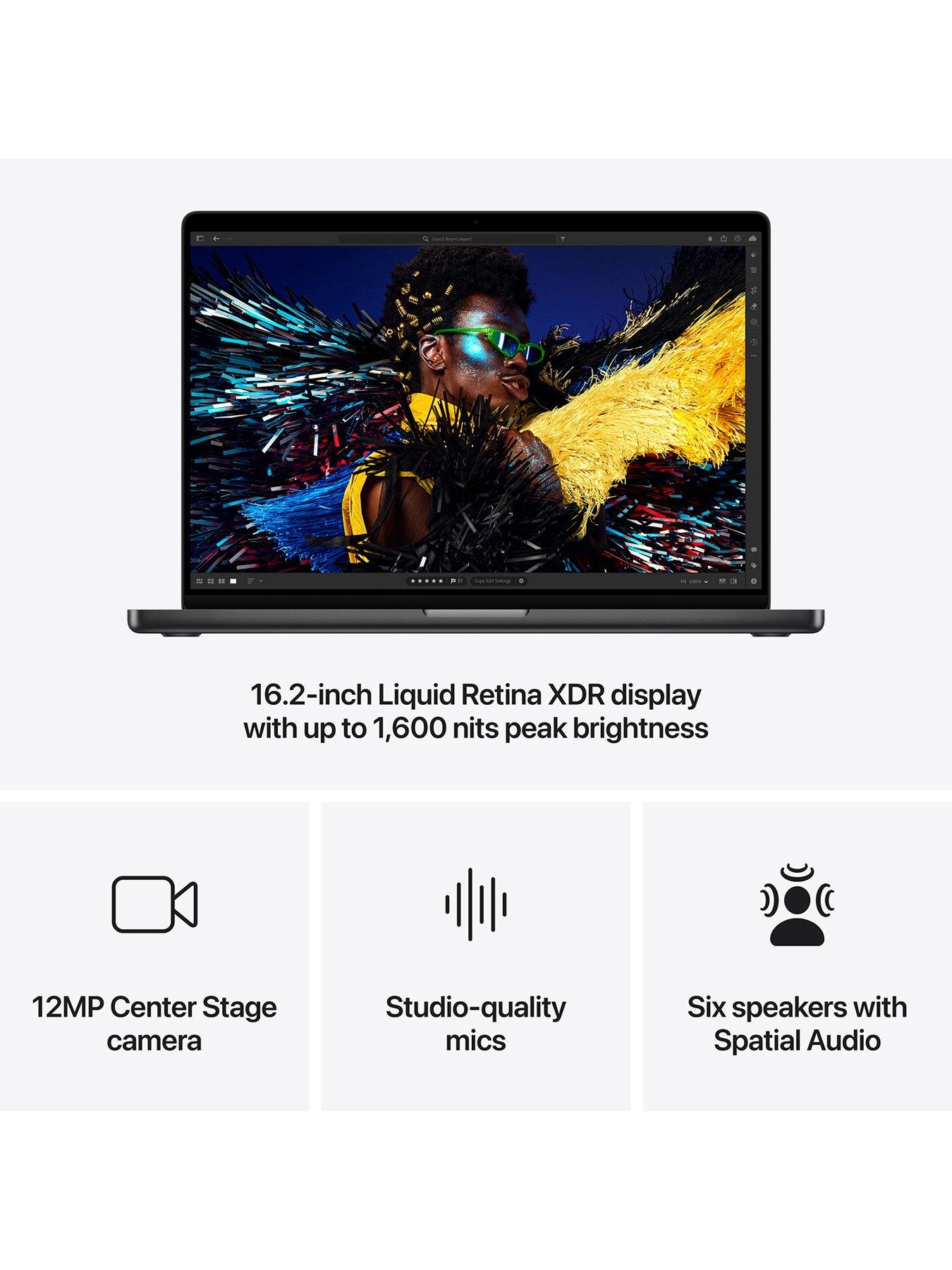 Image 6 of 8 of Apple MacBook Pro (M4 Pro, 2024) 16 inch with 14-core CPU and 20-core GPU, 48GB Unified Memory, 512GB SSD - Space Black