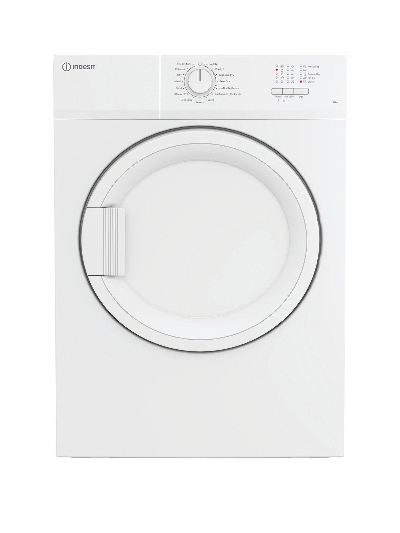 Image 1 of 7 of Indesit CYDA81WWGLUK - 8KG Vented&nbsp;- Dryers&nbsp;- White