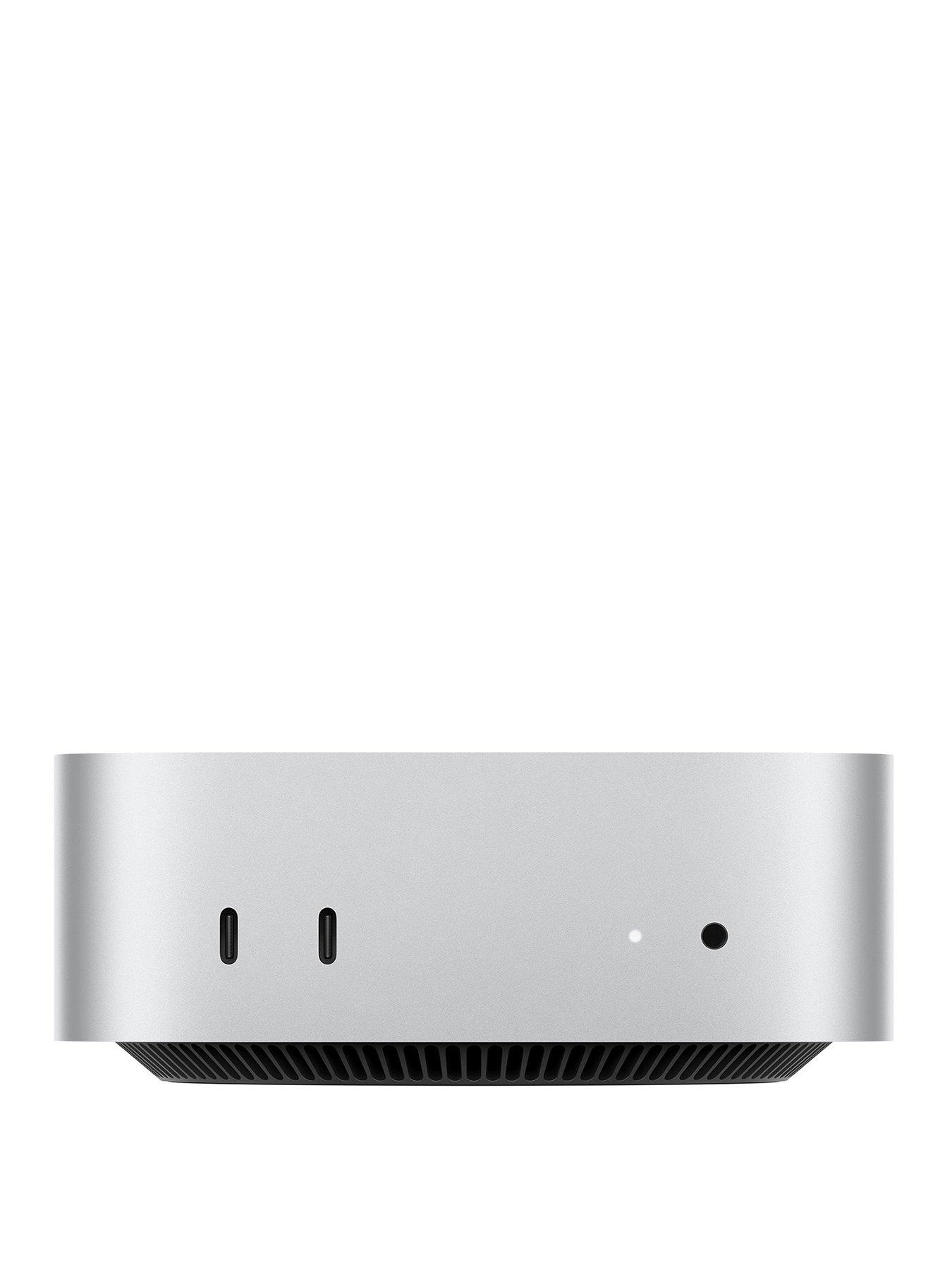 Image of Apple Mac mini (M4, 2024) with 10-core CPU and 10-core GPU, 16GB, 512GB SSD - Silver