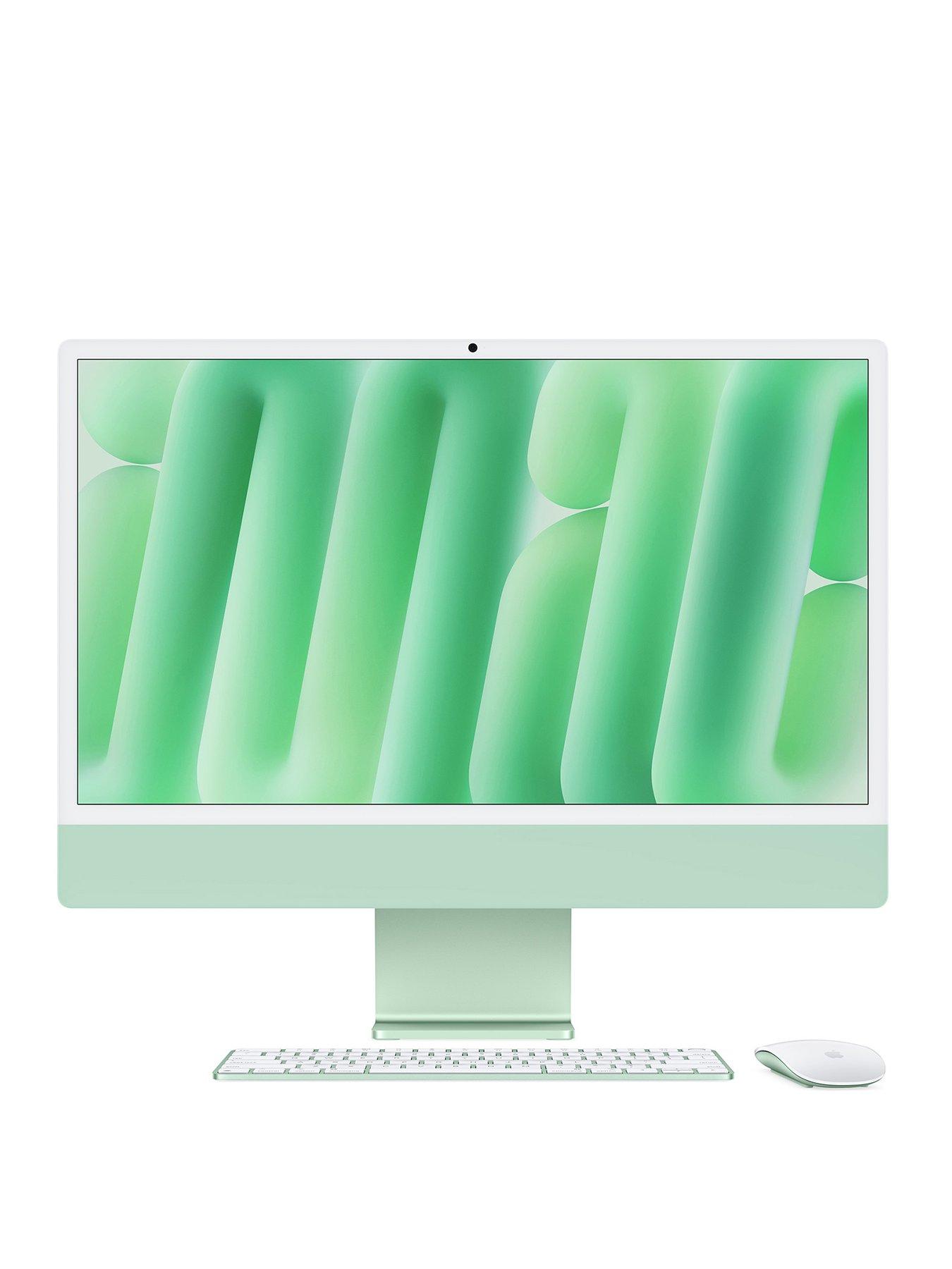 Image 1 of 7 of Apple iMac (M4, 2024) 24 inch with Retina 4.5K display, 10-core CPU and 10-core GPU, 512GB SSD - Green
