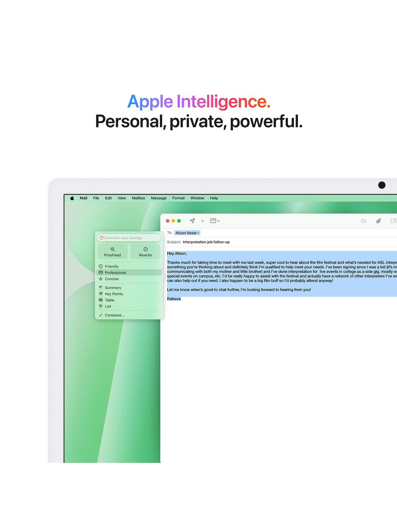 Image 4 of 7 of Apple iMac (M4, 2024) 24 inch with Retina 4.5K display, 10-core CPU and 10-core GPU, 512GB SSD - Green
