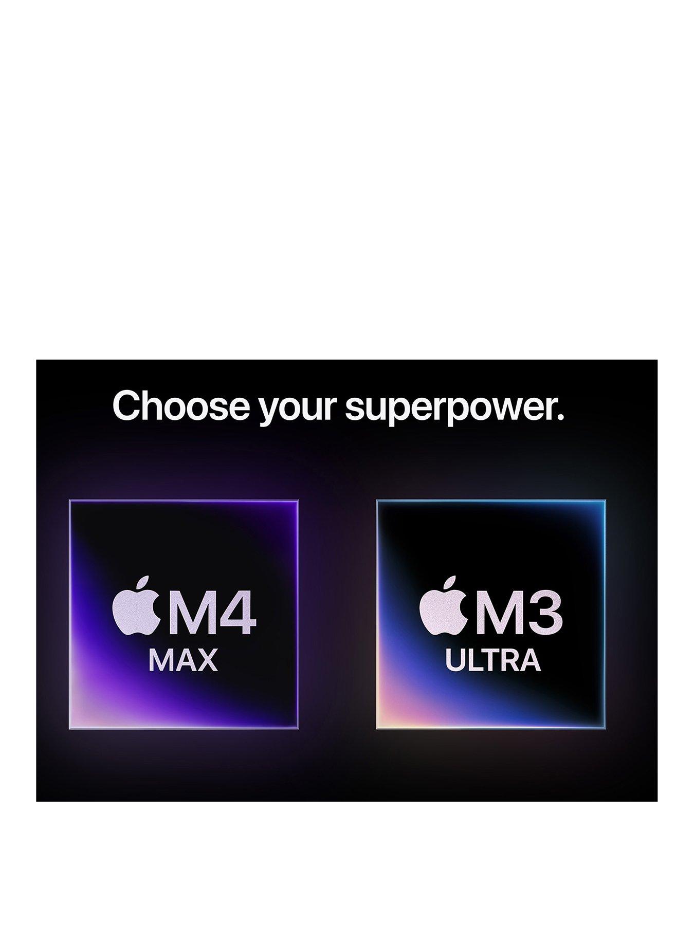 Image 2 of 7 of Apple Mac Studio (M3&nbsp;Ultra, 2025) with 28-core CPU, 60-core GPU, 96GB Unified Memory,&nbsp;1TB SSD - Silver