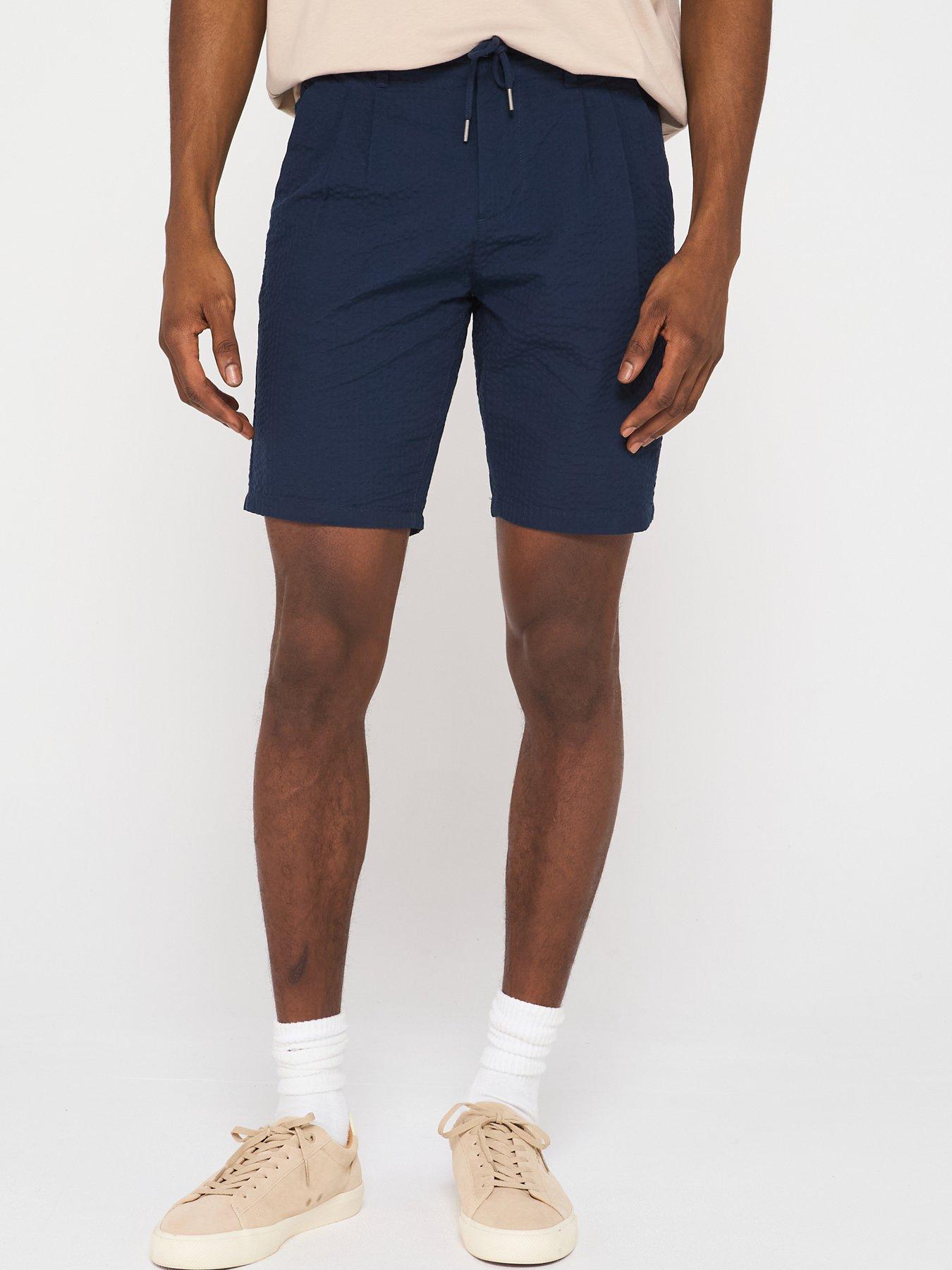 undefined Only  &  Sons Leo Life 0009 Seersucker Shorts