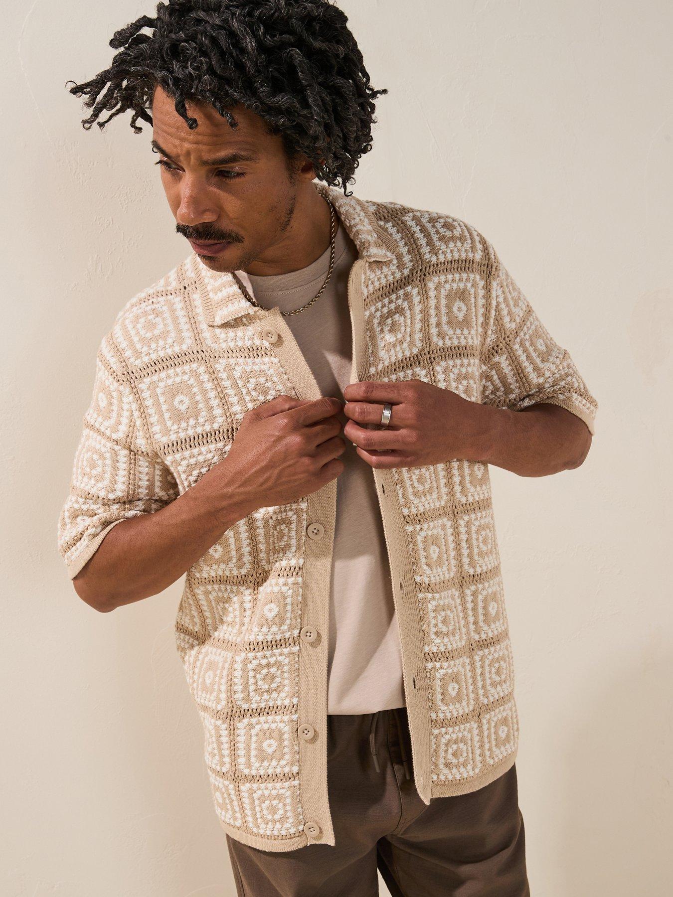 undefined Bart RLX 5 Short Sleeve Shirt Knit - Light Brown