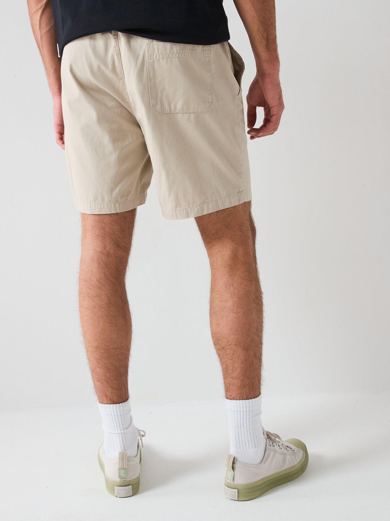 Image 2 of 6 of ONLY & SONS Tel Life Reguar Fit Shorts - Beige