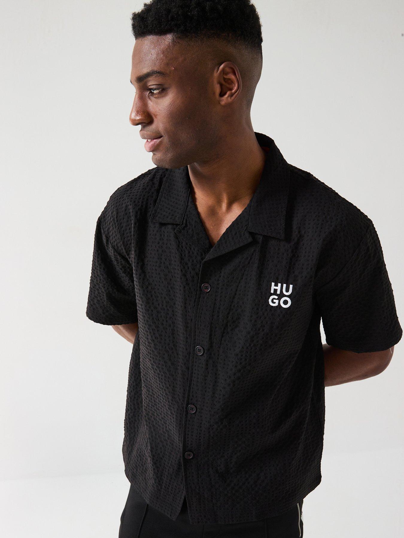 undefined Chaffle Short Sleeve Shirt- Black