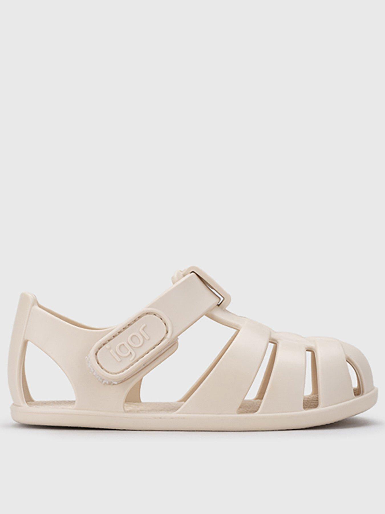 Igor Nemo Solid Barefoot Sandal - Beige