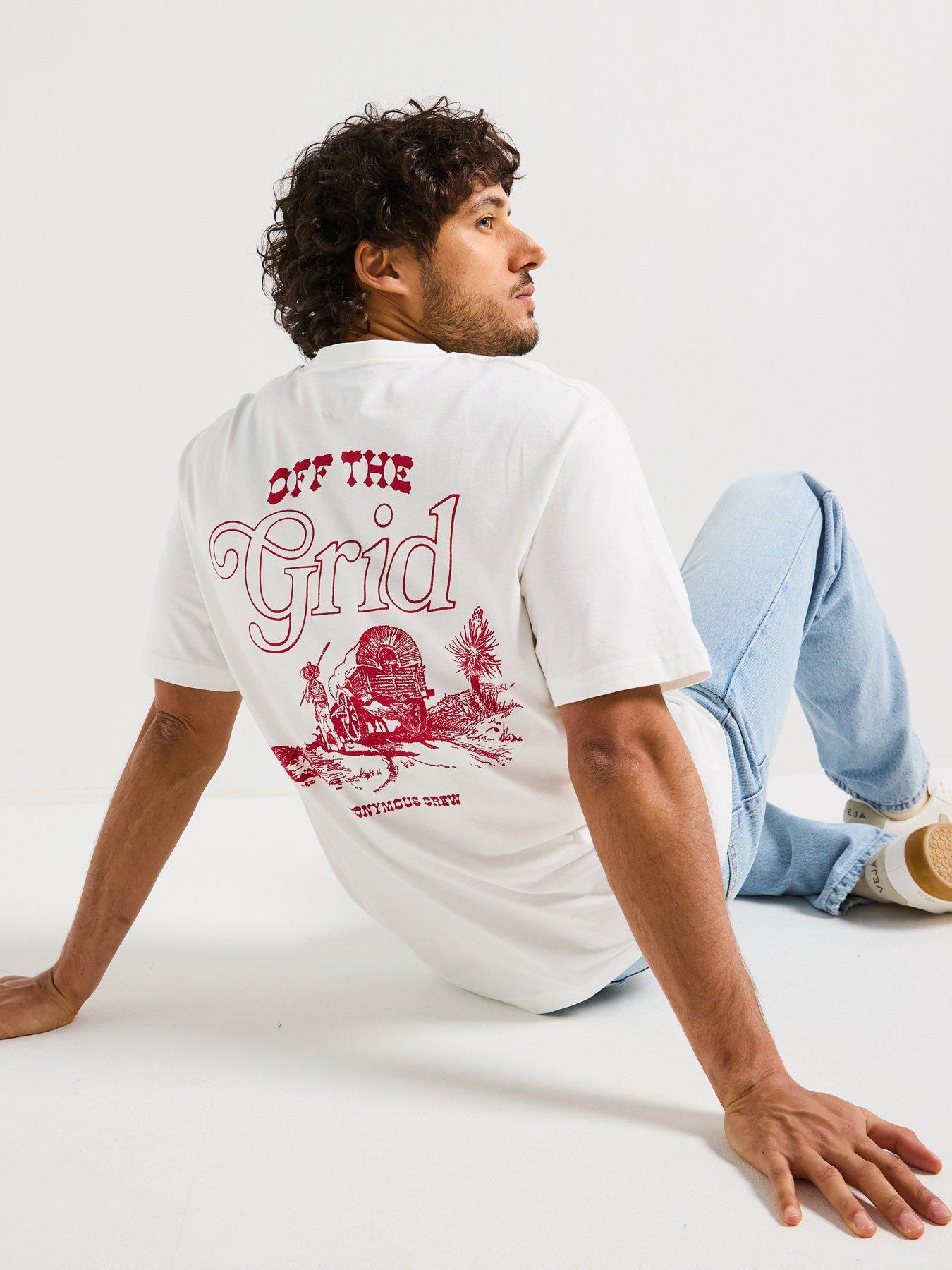 Image 4 of 5 of ONLY & SONS Only &amp; Sons Damon Relaxed Fit Short Sleeve T-shirt