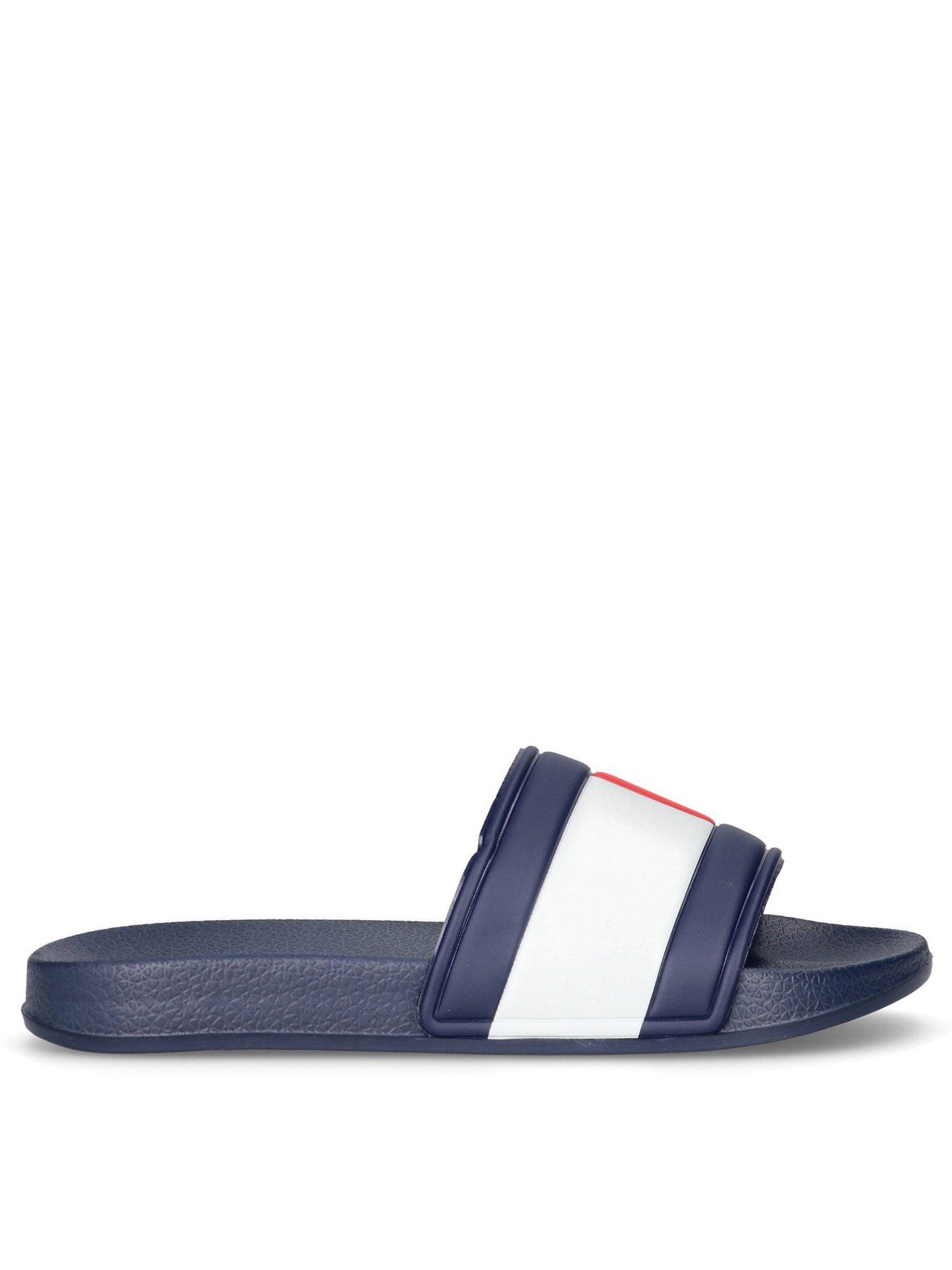 undefined Kids Flag Print Pool Slide  - Blue
