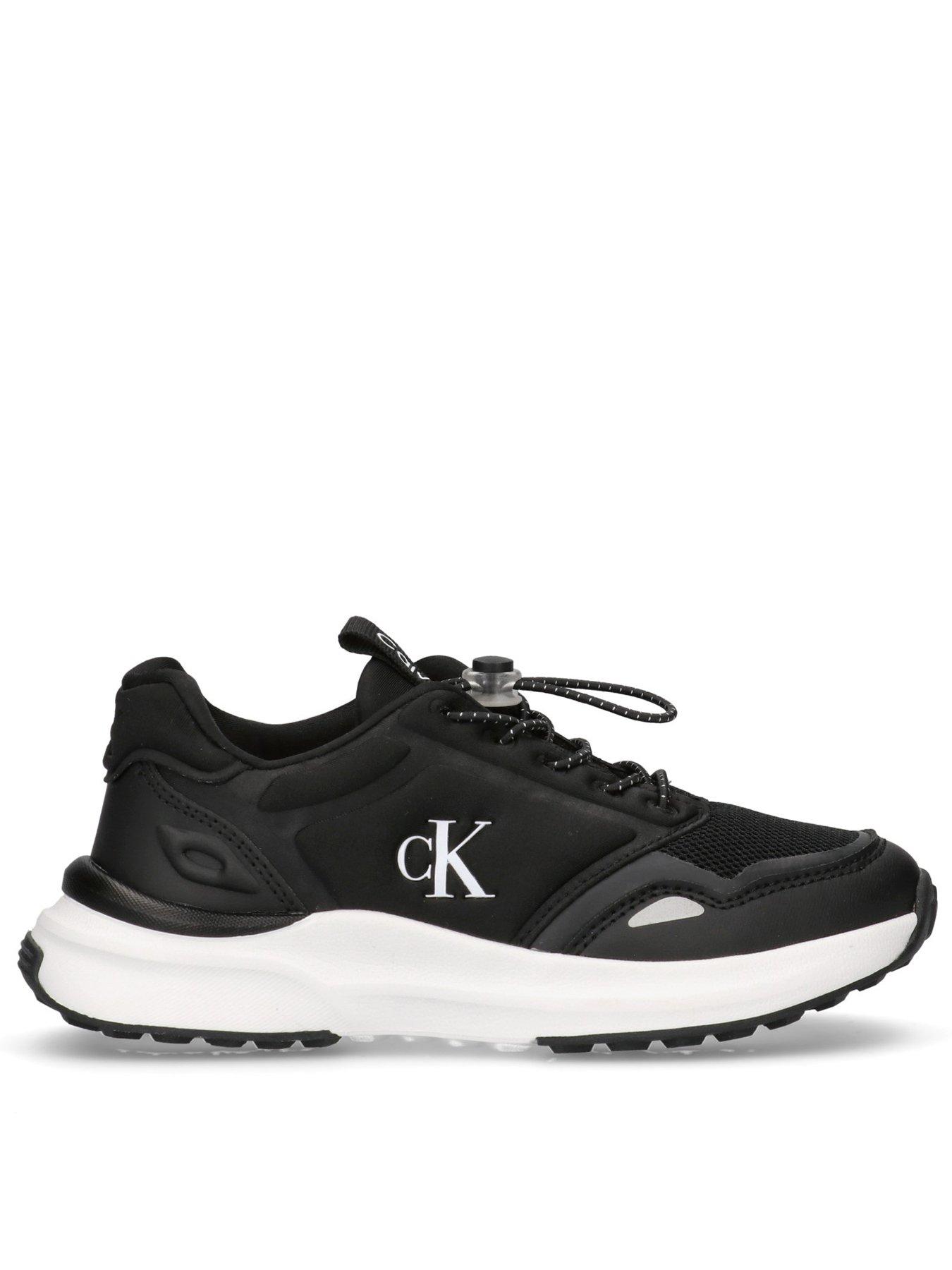 undefined Kids Low Cut Lace-Up Trainers - Black