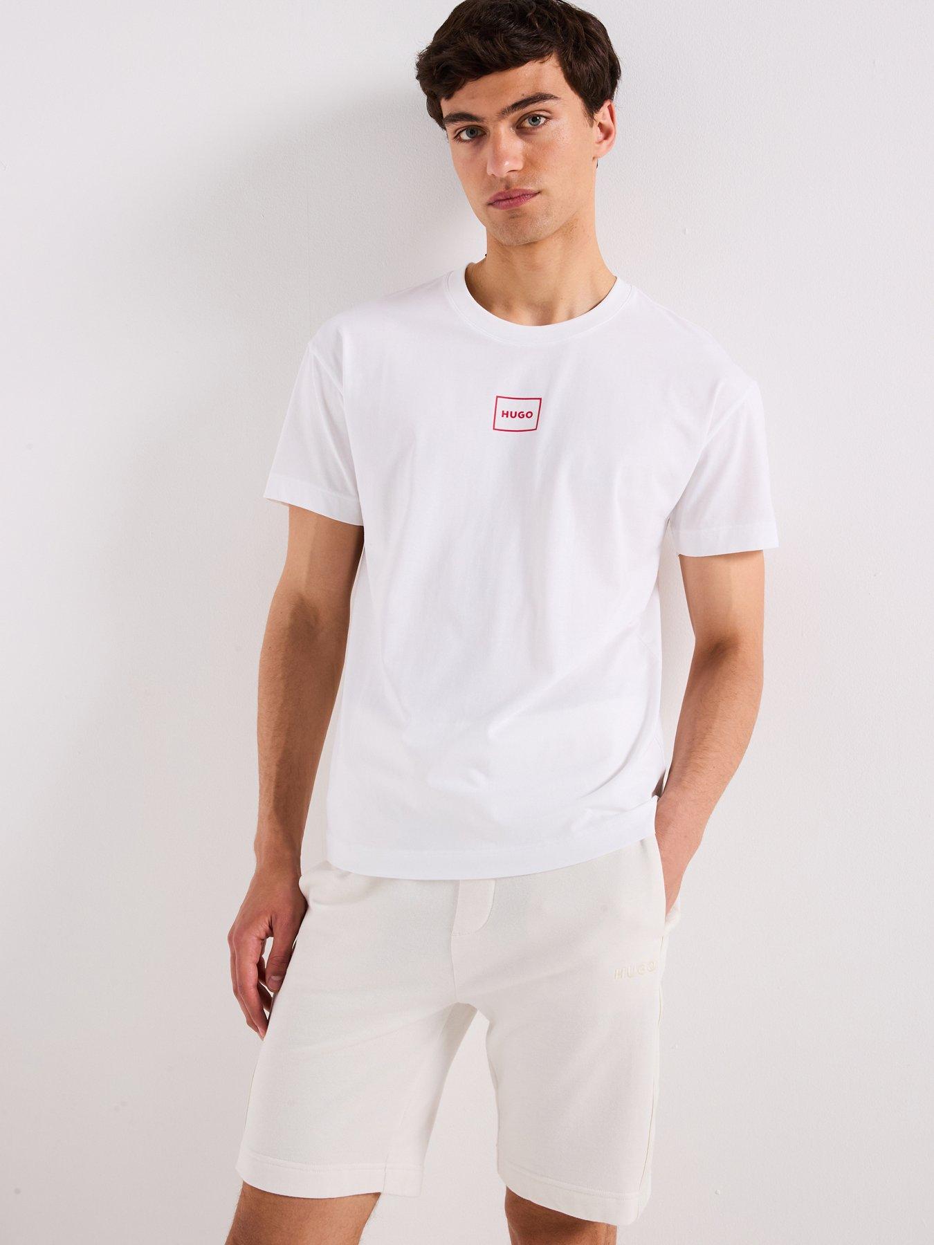 HUGO Laze Loungewear T-Shirt, Natural, Size Xl, Men