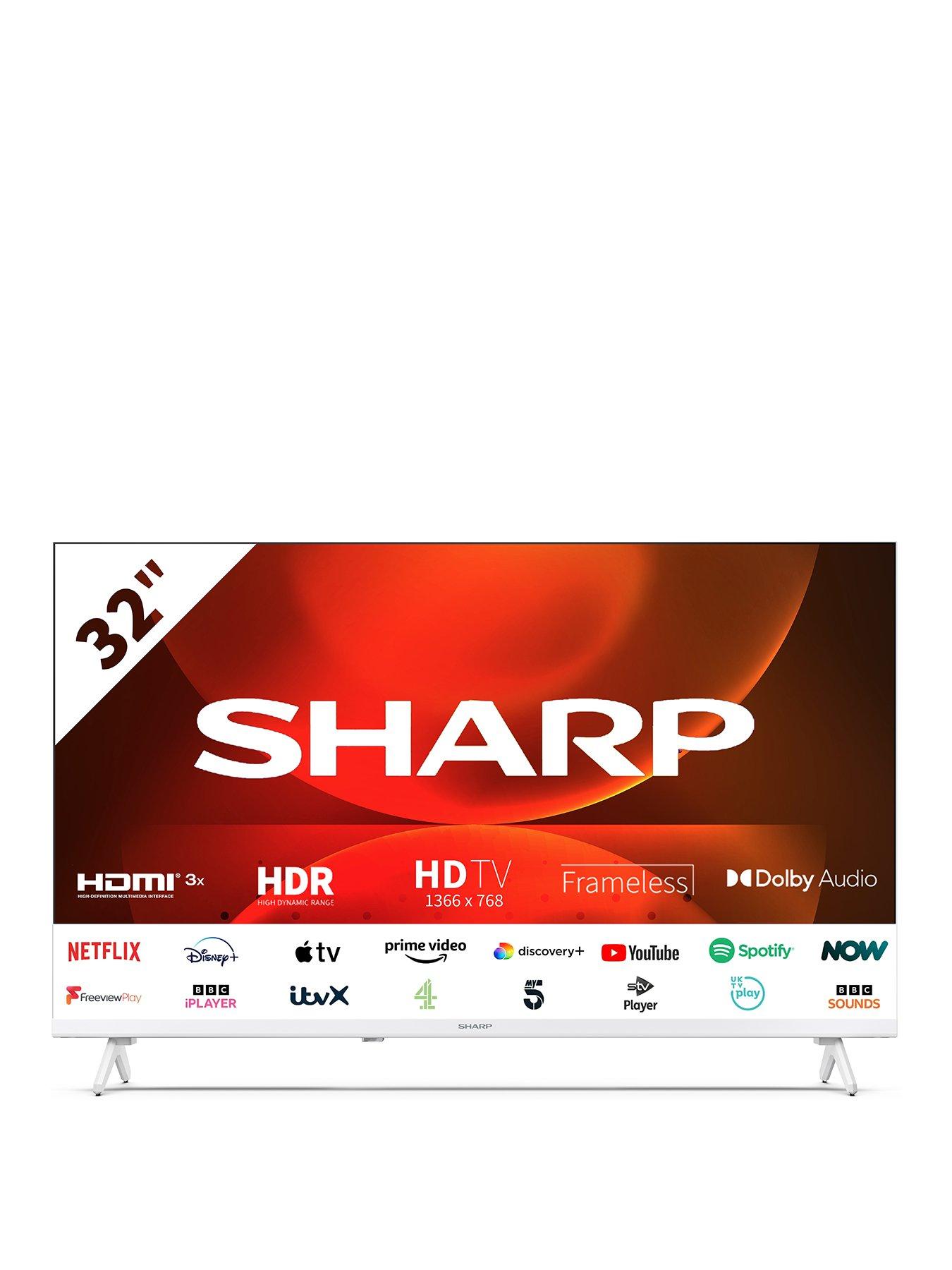 undefined 32FH2KW 32-inch HD-Ready Android Smart TV - White