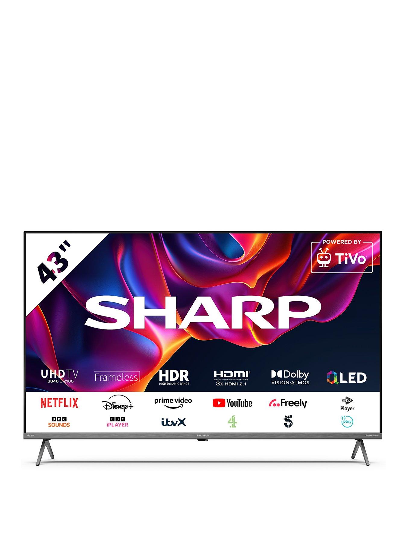 undefined 43GM6245K 43-inch UHD 4K Q-LED TiVo Smart TV with Freely