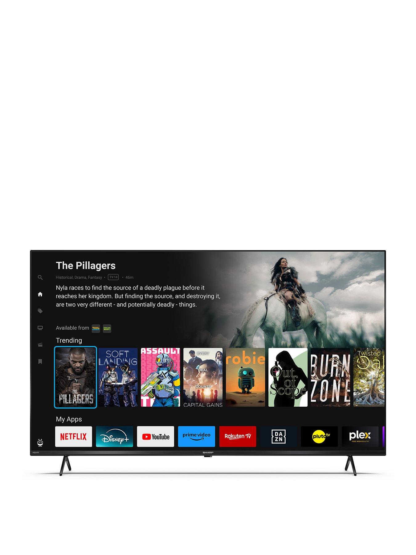 Sharp 50GK4245K 50-inch UHD 4K TiVo Smart TV with Freely Very