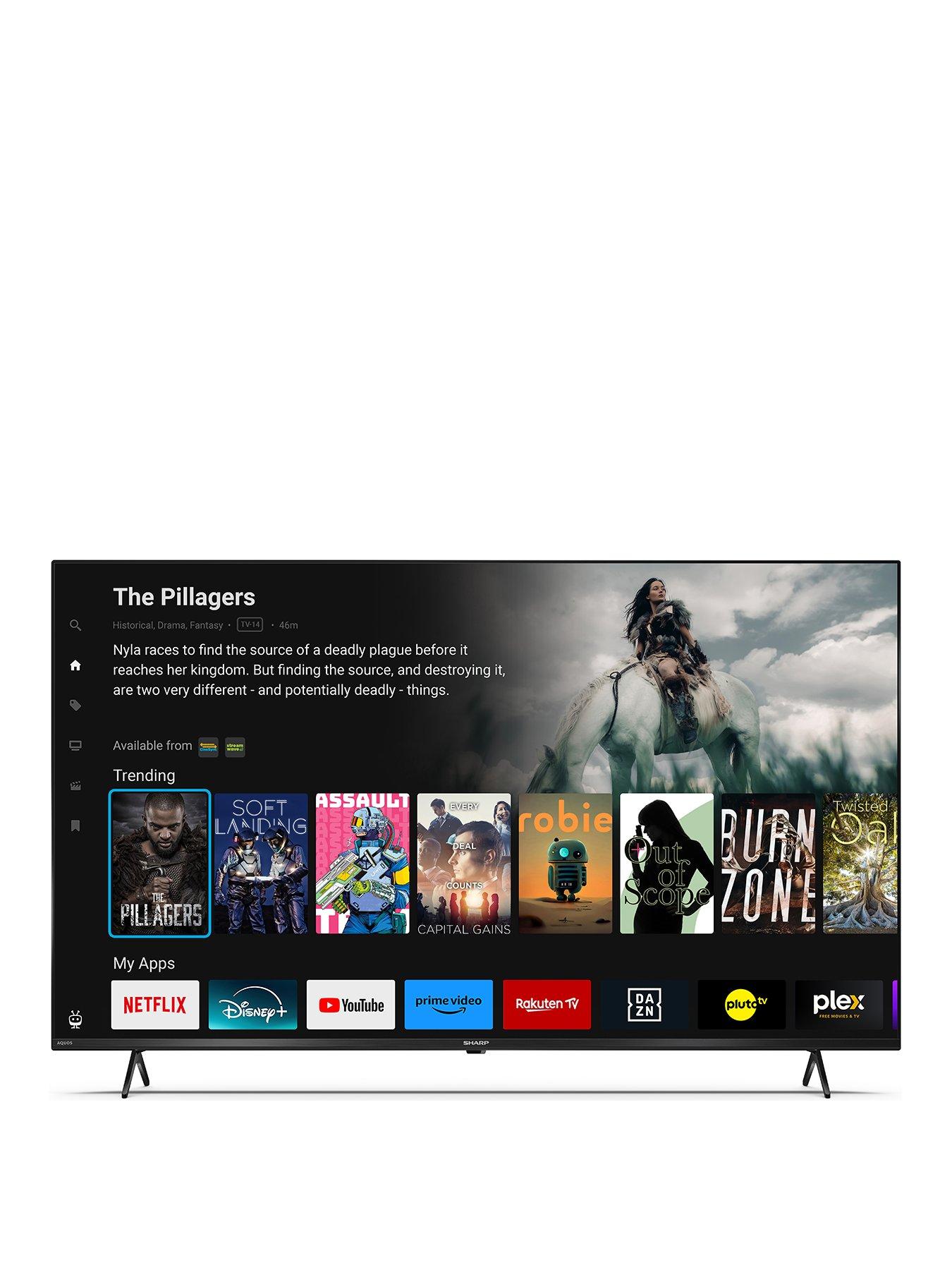 Sharp 55GK4245K 55-inch UHD 4K TiVo+ Smart TV with Freely Very