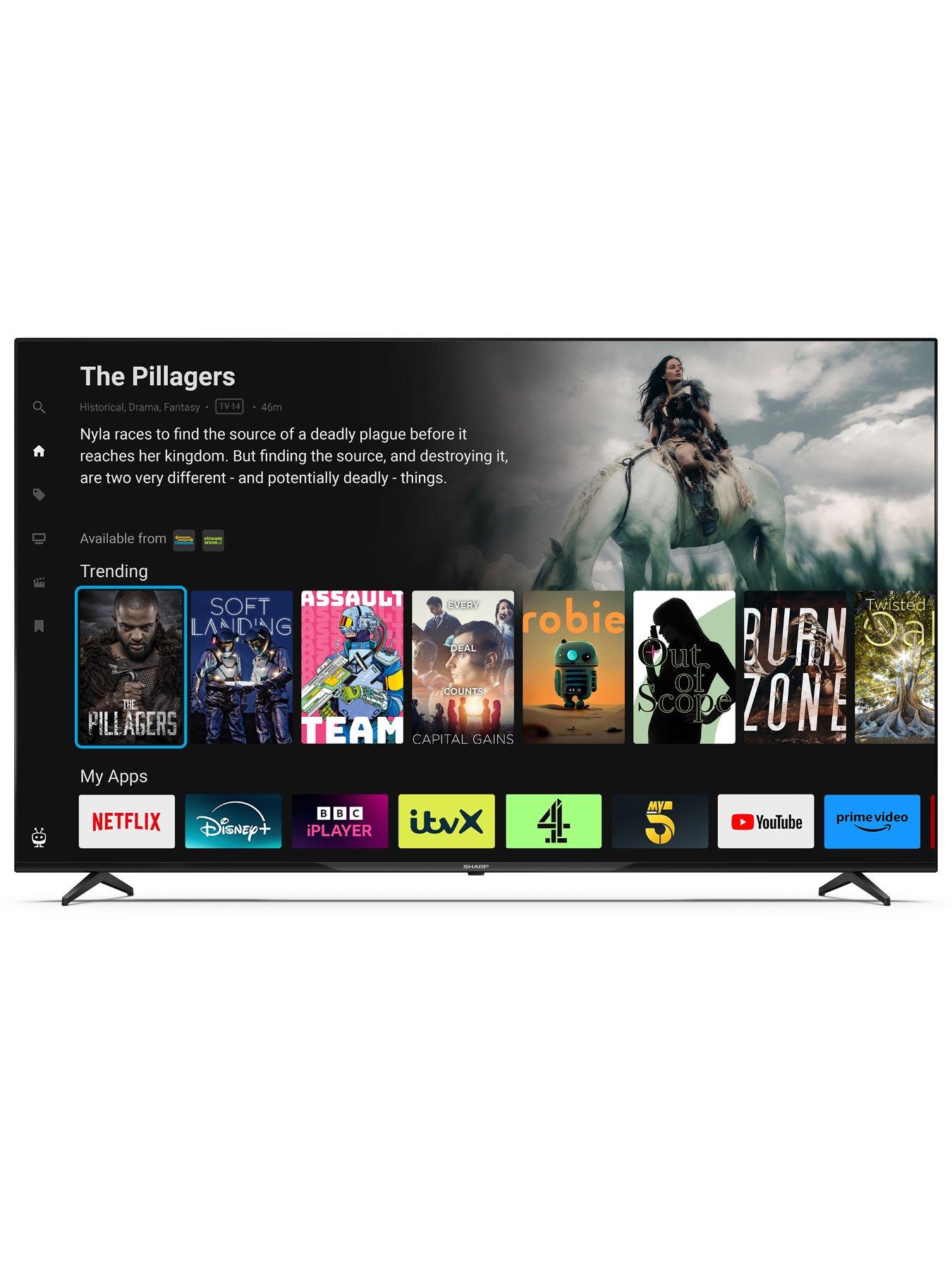 Image 2 of 7 of Sharp GK4245K 70-inch 4K Ultra HD Smart TV with Freely- 70GK4245K