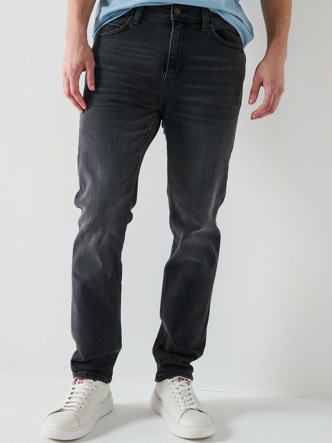 HUGO 708 Slim Fit Jeans - Black