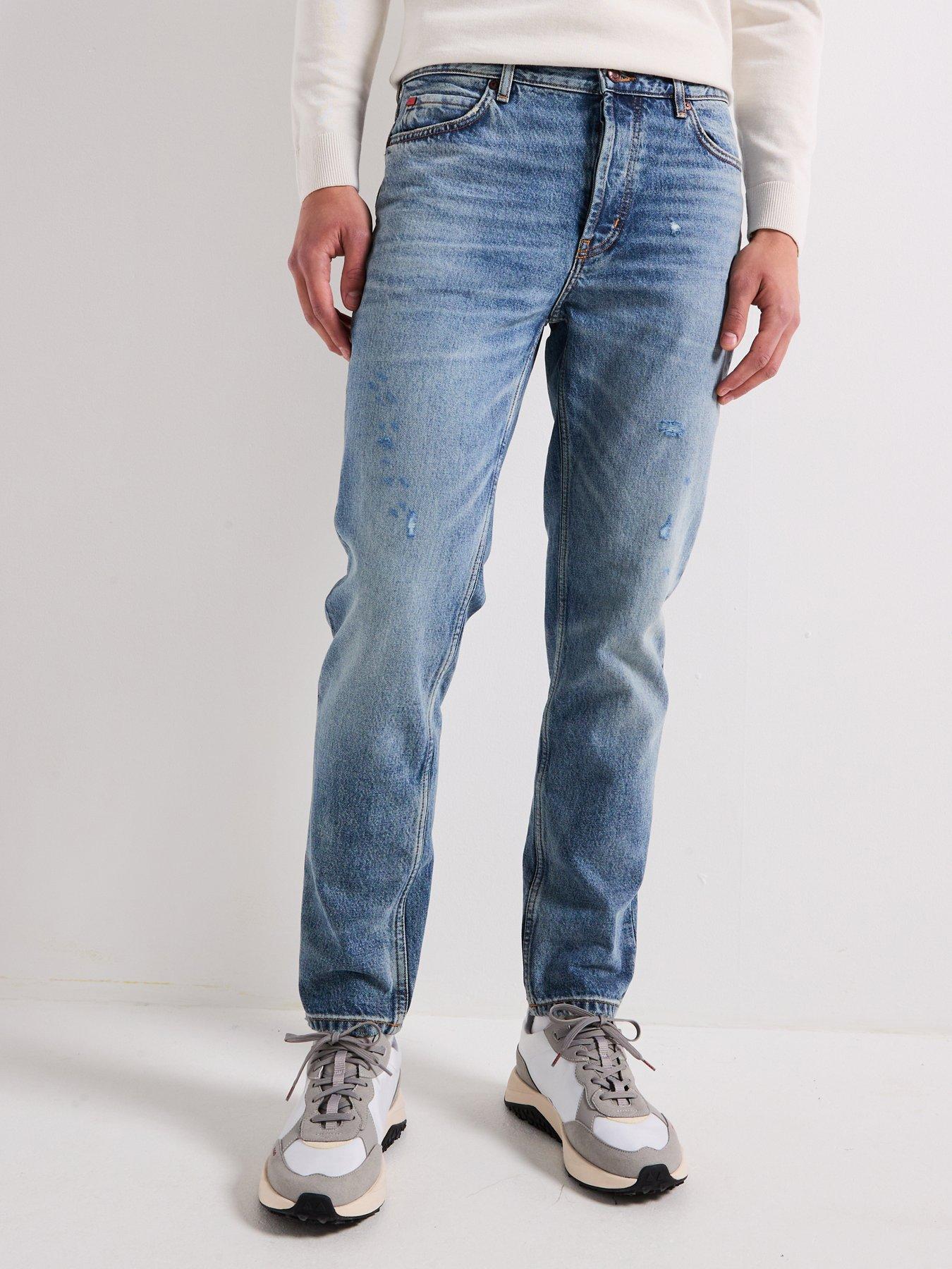 undefined 634 Tapered Fit Jeans - Bright Blue
