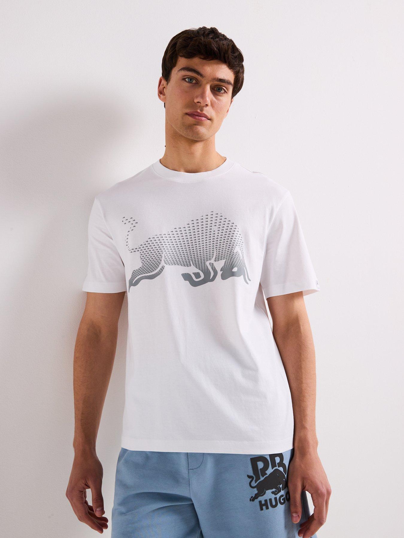 undefined X RB Dricard Large Bull Graphic T-Shirt - White