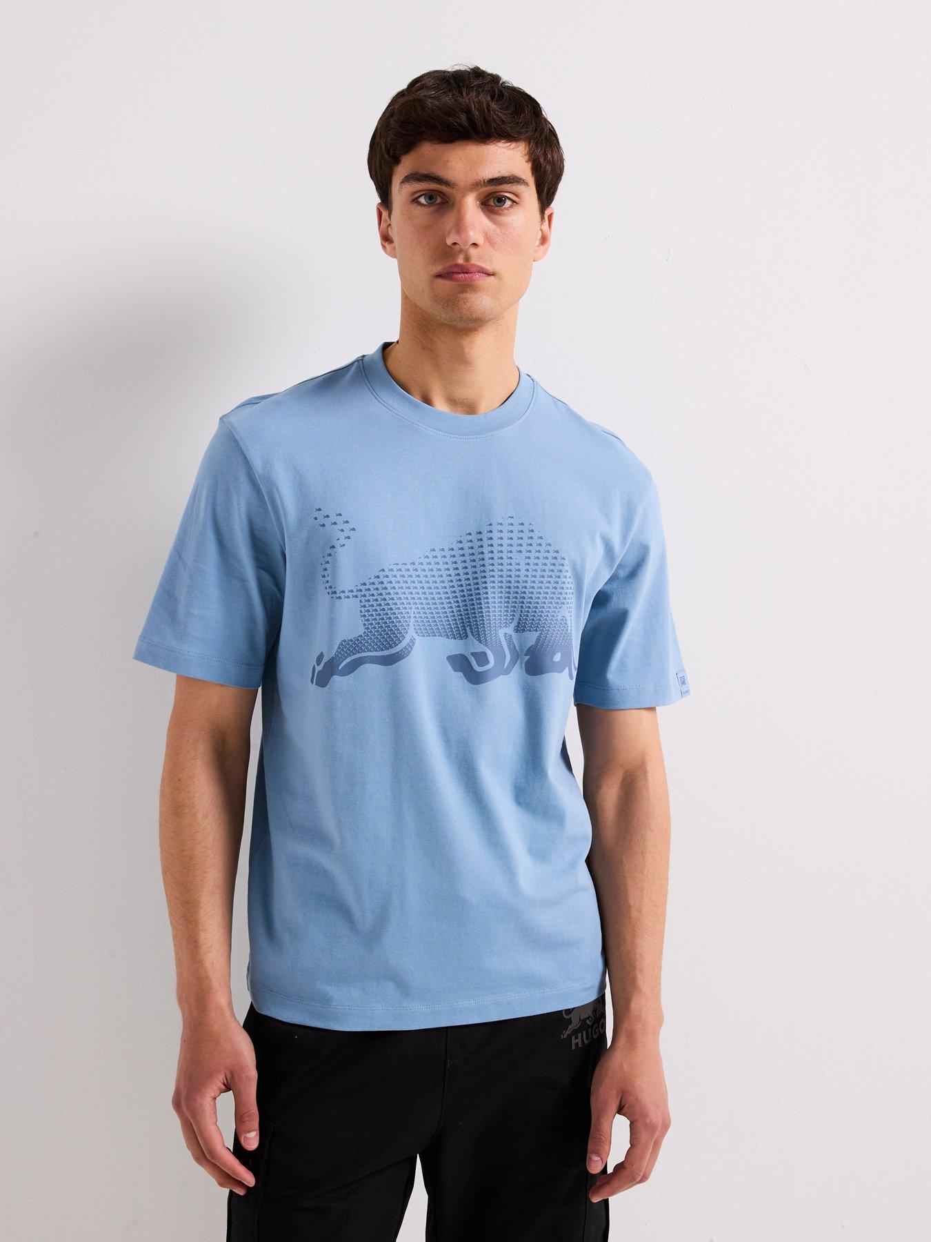 undefined X RB Dricard Large Bull Graphic T-Shirt - Blue