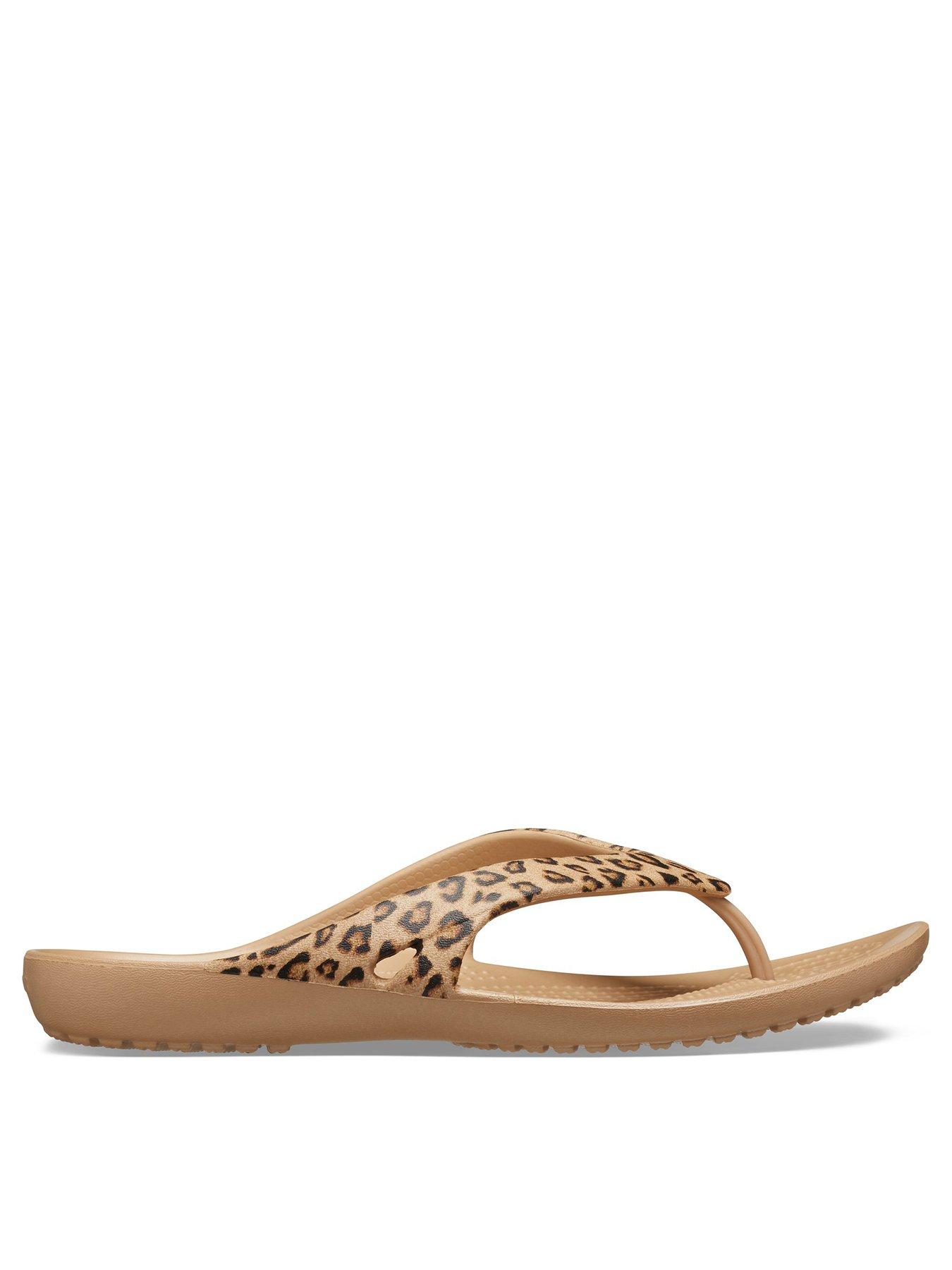 undefined Kadee Ii Leopard Print Flip Flop - Brown