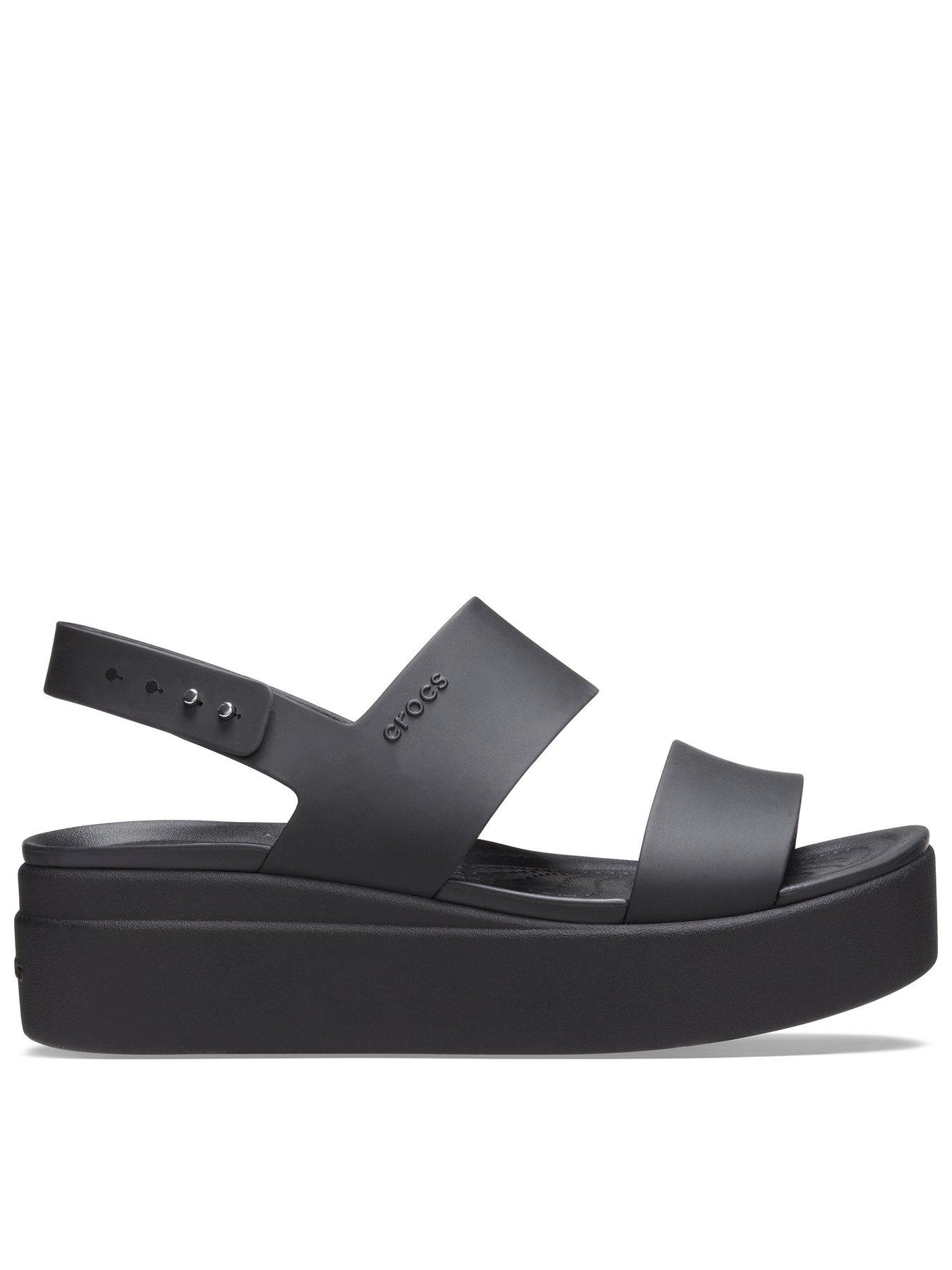 undefined Brooklyn Low Wedge Sandal - Black