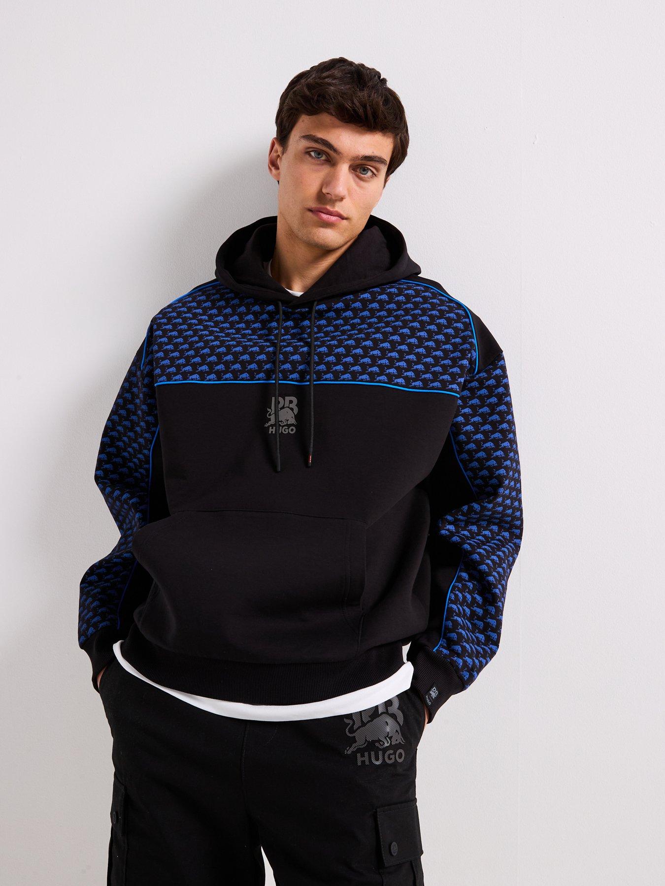 undefined X RB Dilverston Piped Overhead Hoodie - Black