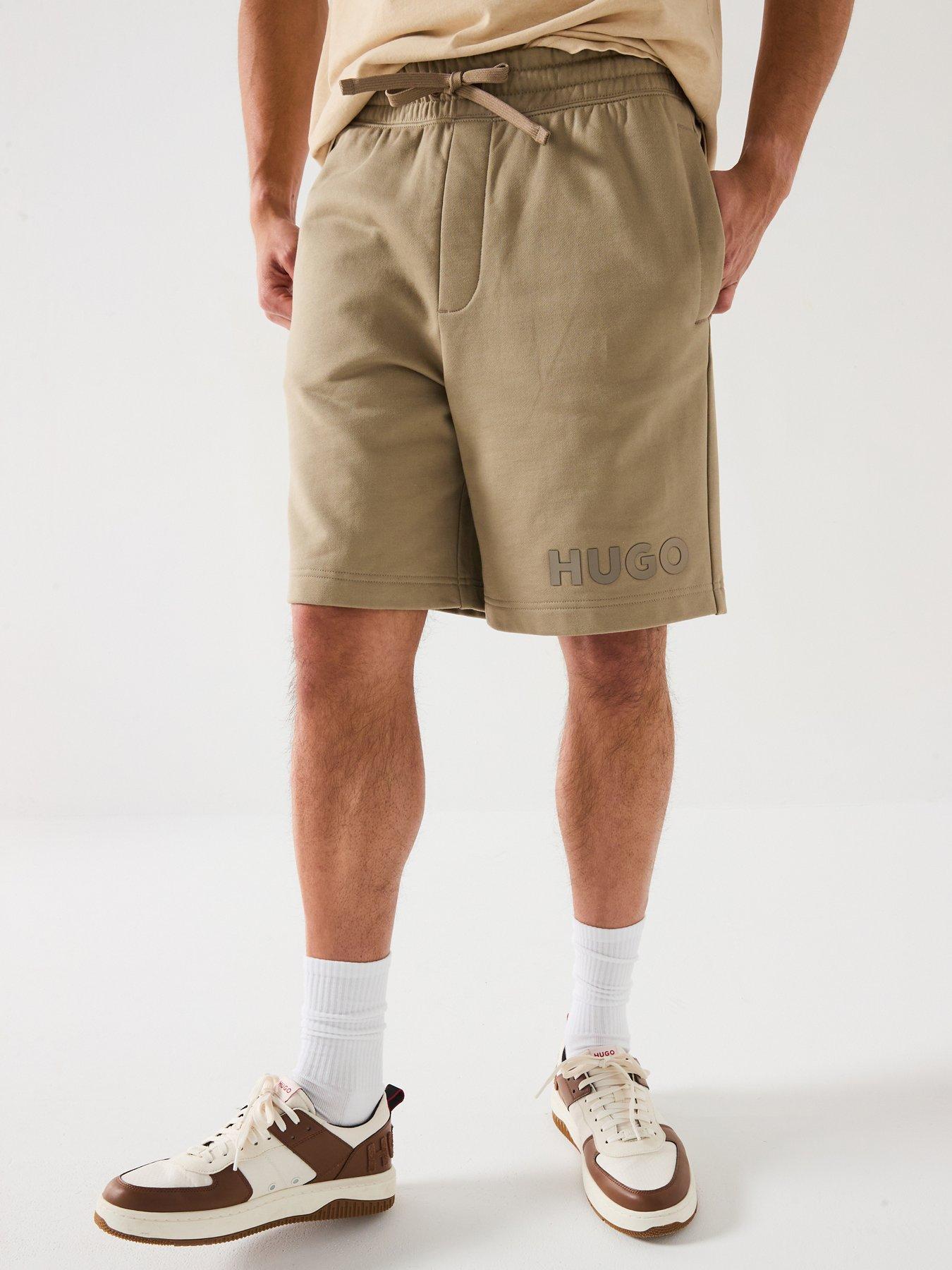 undefined Dinkoe Tonal Logo Jersey Shorts - Khaki