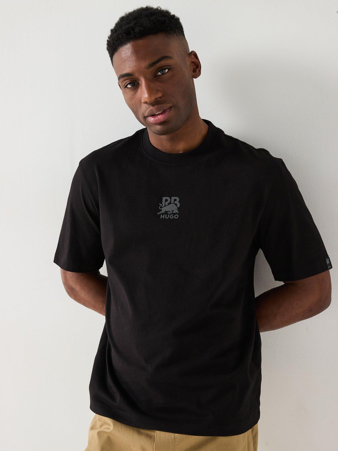 undefined X RB Deckies Carbon Fibre Small Logo T-Shirt - Black