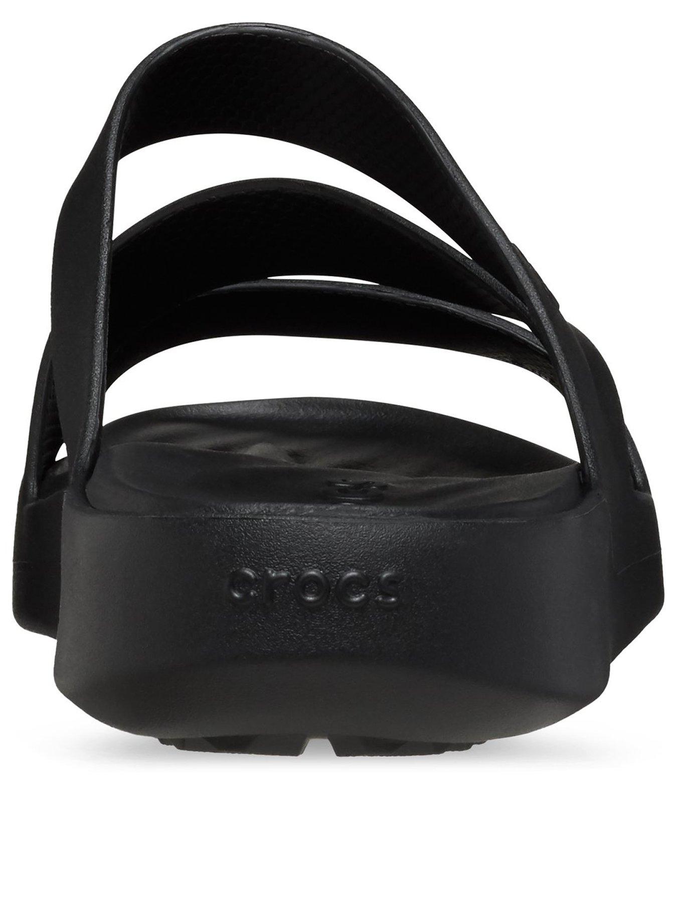Image 3 of 6 of Crocs Getaway Strappy Sandal - Black