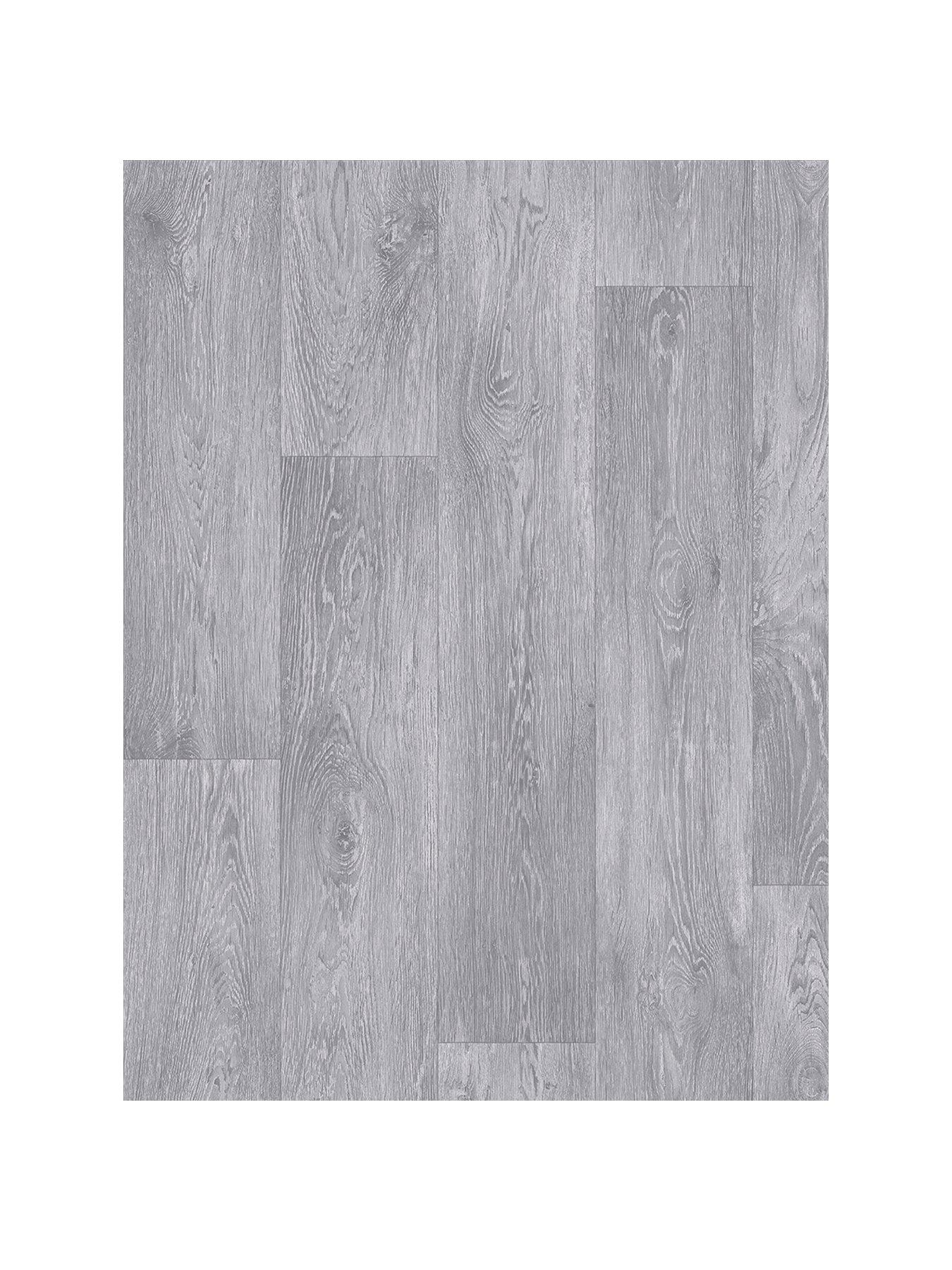 Image 2 of 2 of Homemaker Grey Oak Look Pre-Cut Vinyl Flooring &ndash; 3 x 2 metres