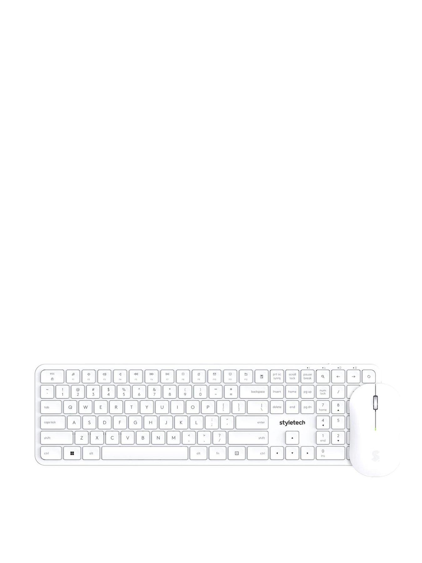 undefined MK750 Wireless Mouse  &  Keyboard - White