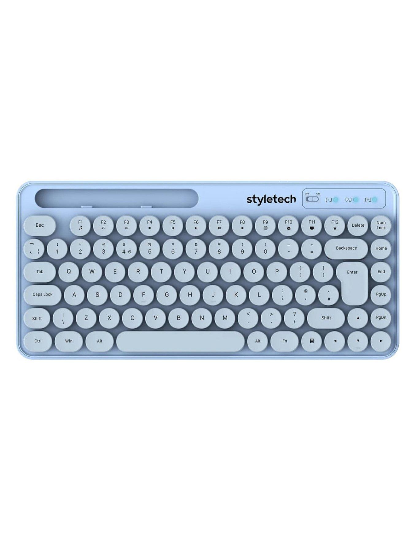 Image 5 of 7 of Styletech MK520 Wireless Pastel Keyboard and Mouse Bundle - Sky