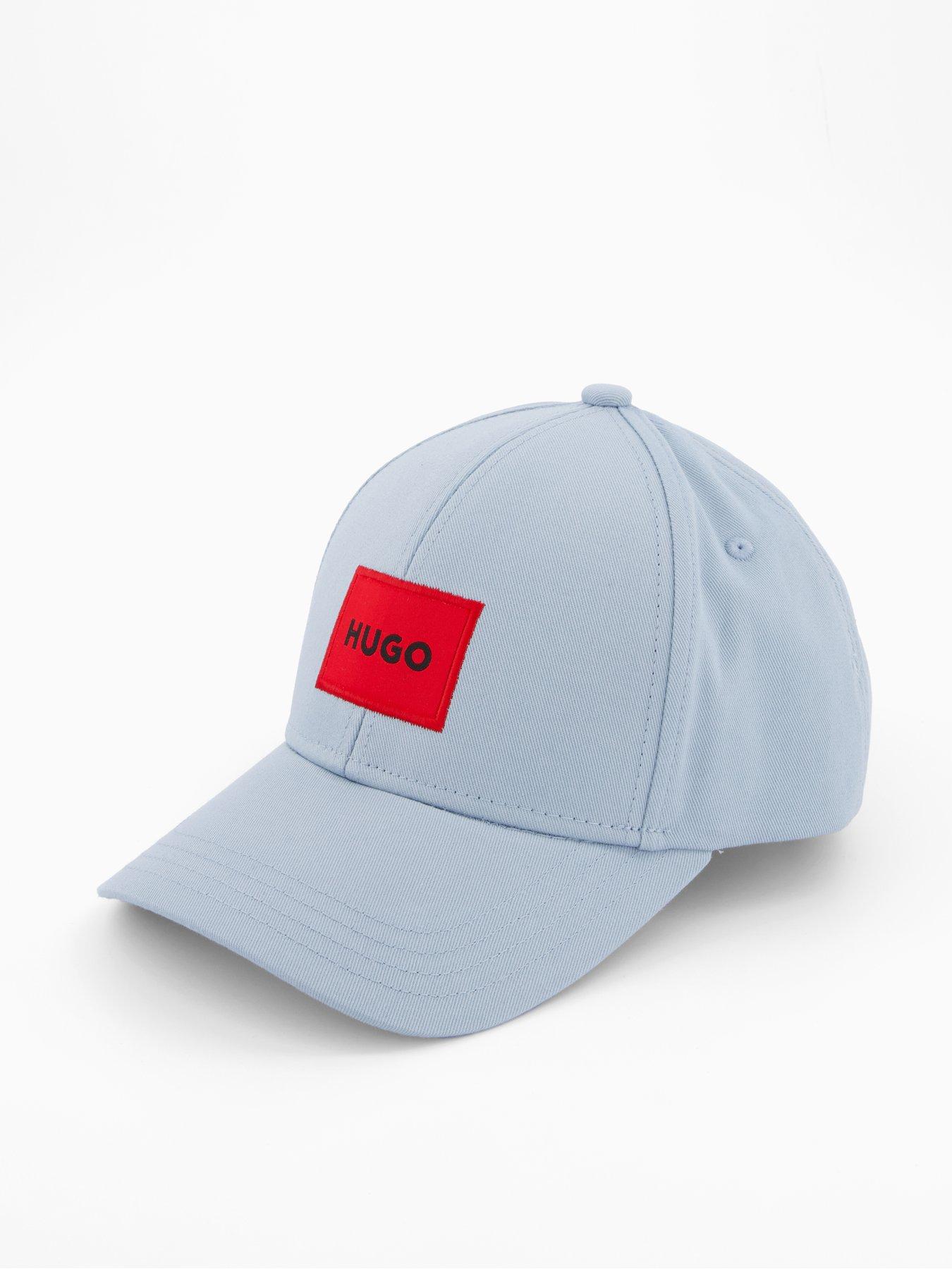 Image 2 of 4 of HUGO Men-X Badge Logo Cap - Open Blue