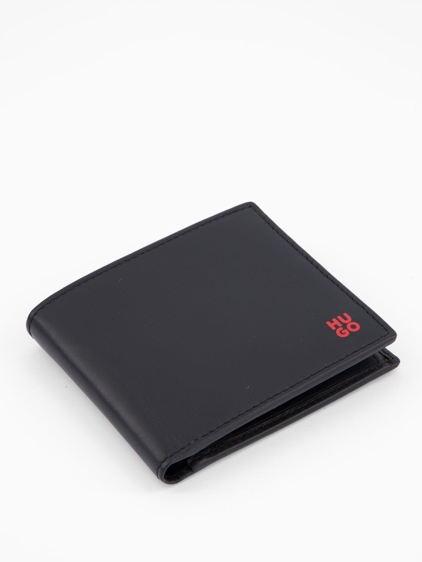 Image 4 of 4 of HUGO Tibby 4Cc Leather Wallet - Black