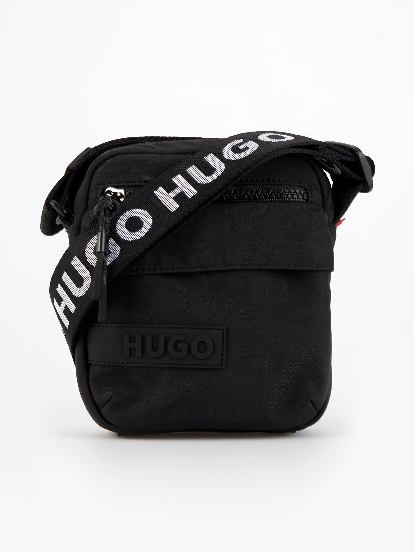 undefined Colyns Tape Logo Crossbody Bag-black