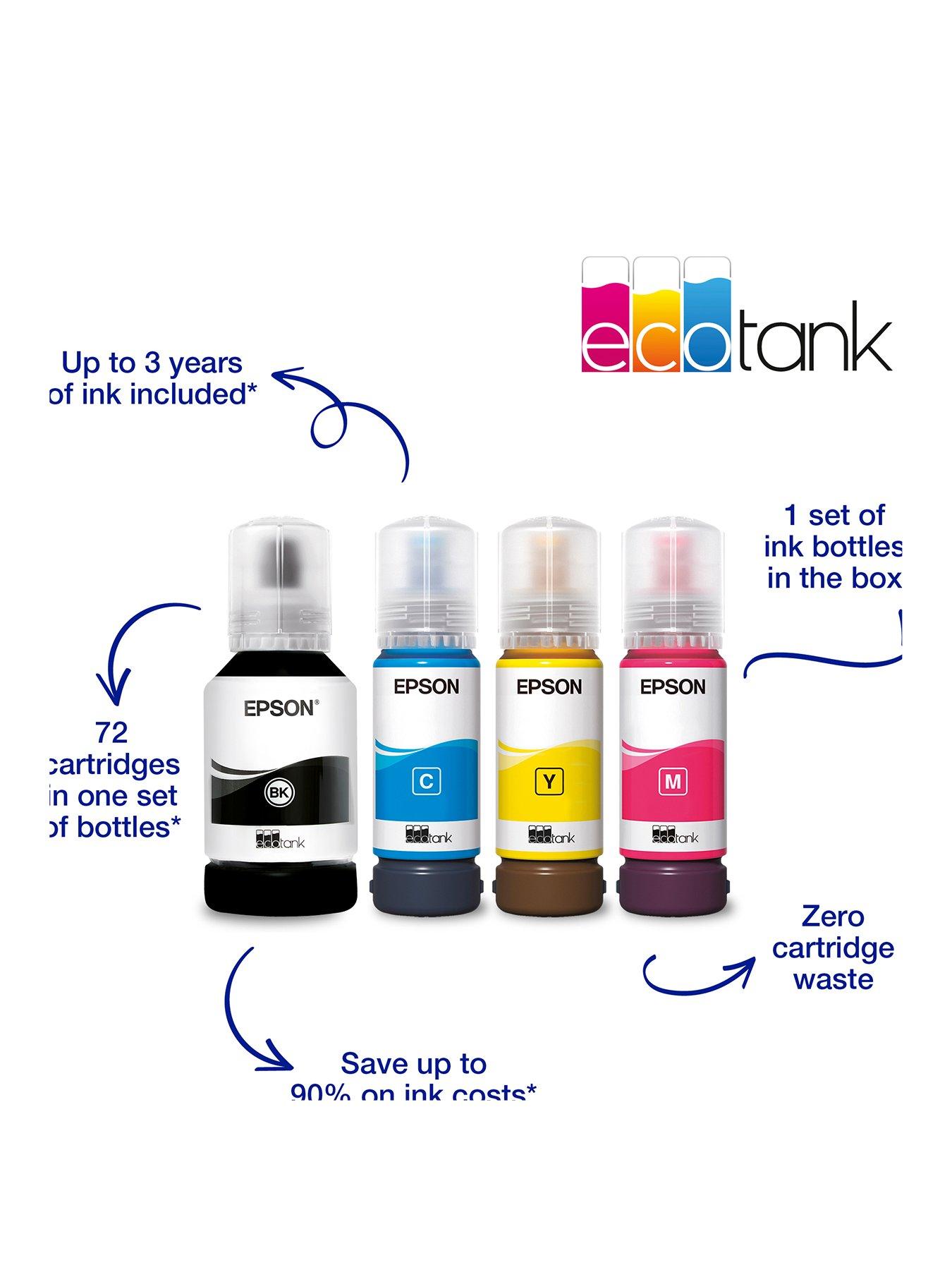 Image 3 of 8 of Epson EcoTank ET-15000 Wireless Inkjet Printer, A3 Print/Scan/Copy Wi-Fi Ink Tank Printer, With Up To 3 Years Worth Of Ink Included