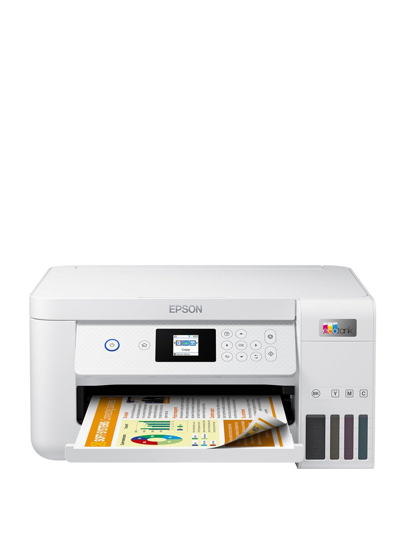 Image 1 of 8 of Epson EcoTank ET-2856 A4 Multifunction Wi-Fi Ink Tank Printer, With Up To 3 Years Of Ink Included