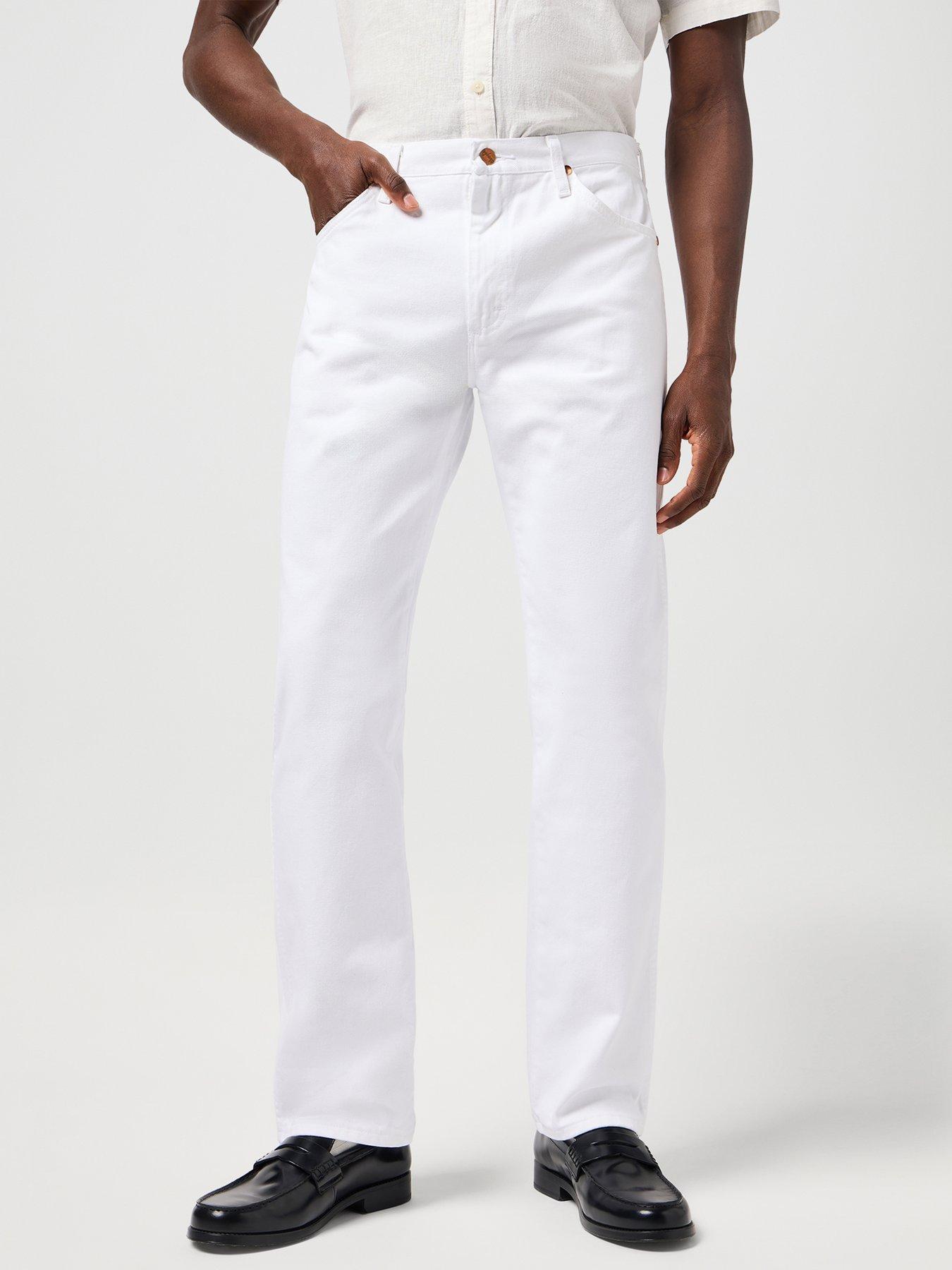 undefined 13Mwz Regular Straight Fit Jeans - White