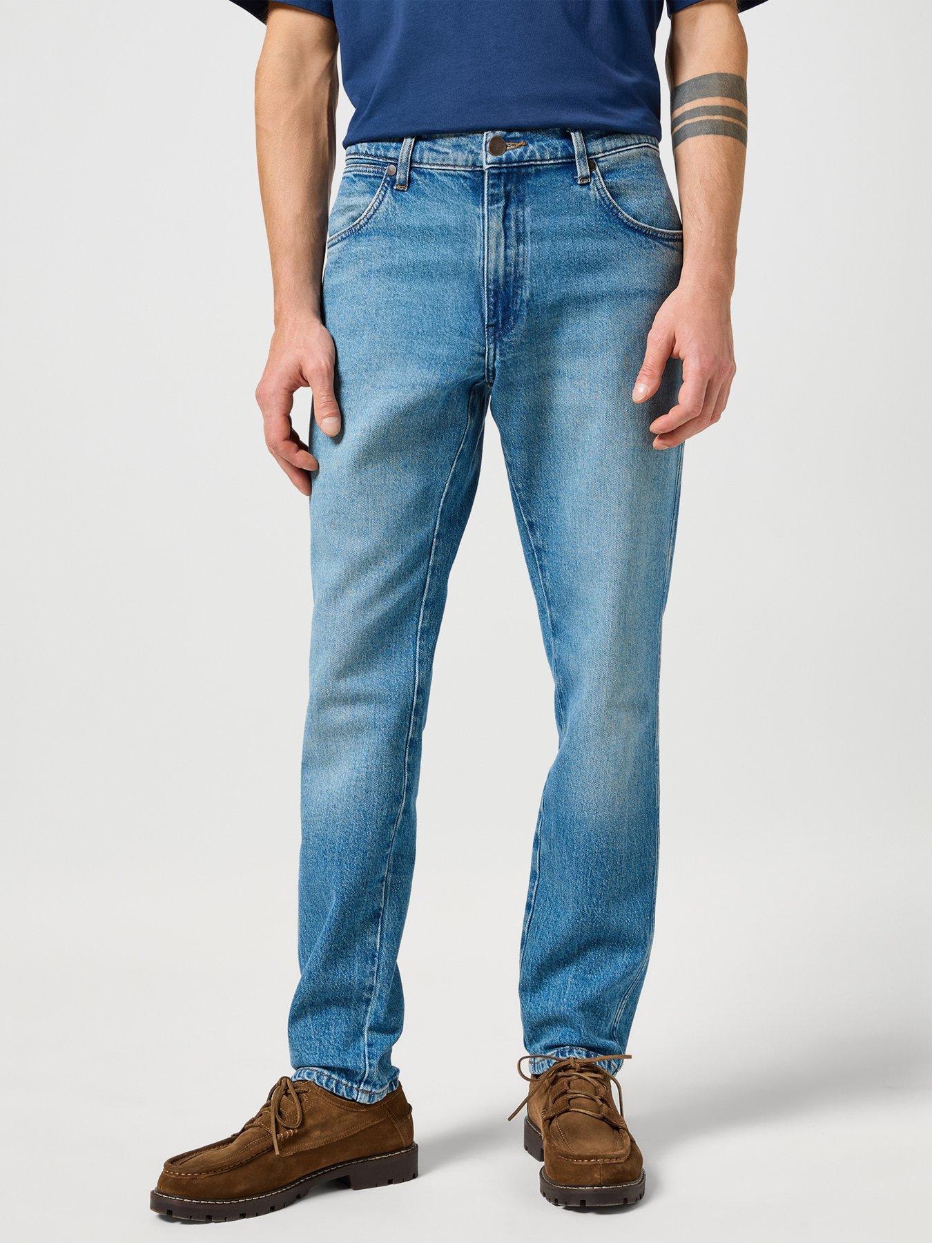 undefined River Regular Tapered Fit Jeans -blue