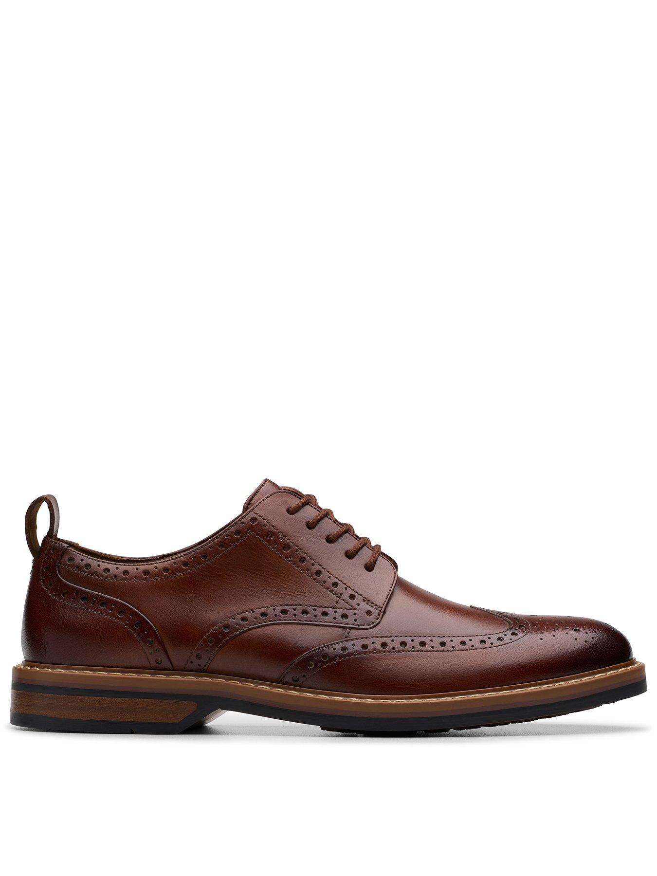 Clarks Aldwin Limit Brogue Shoes