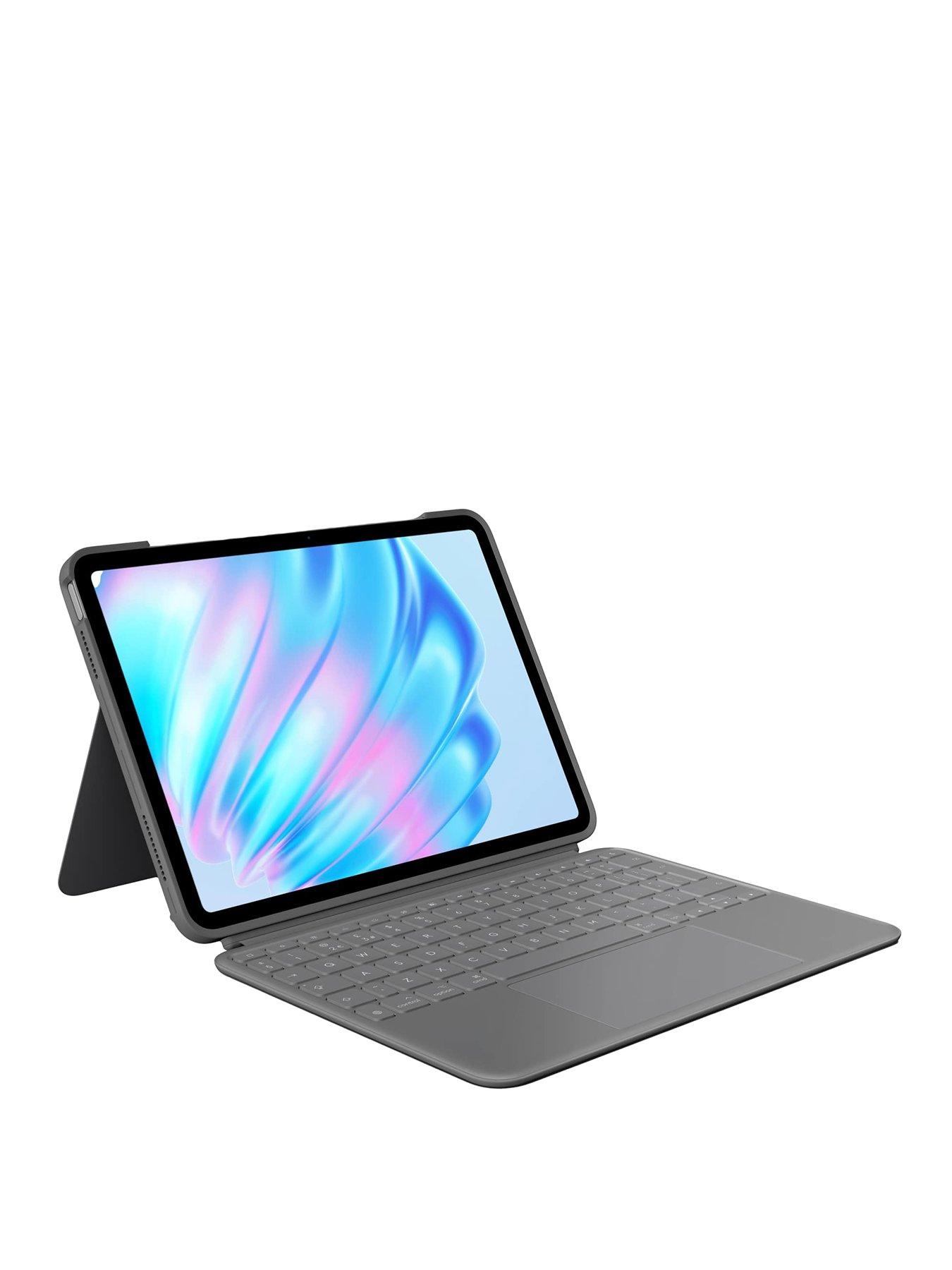 Logitech Combo Touch Ipad Pro 11-Inch (M4)(2024) Keyboard Case - Detachable Backlit Keyboard With Kickstand, Multi-Use Mode Graphite