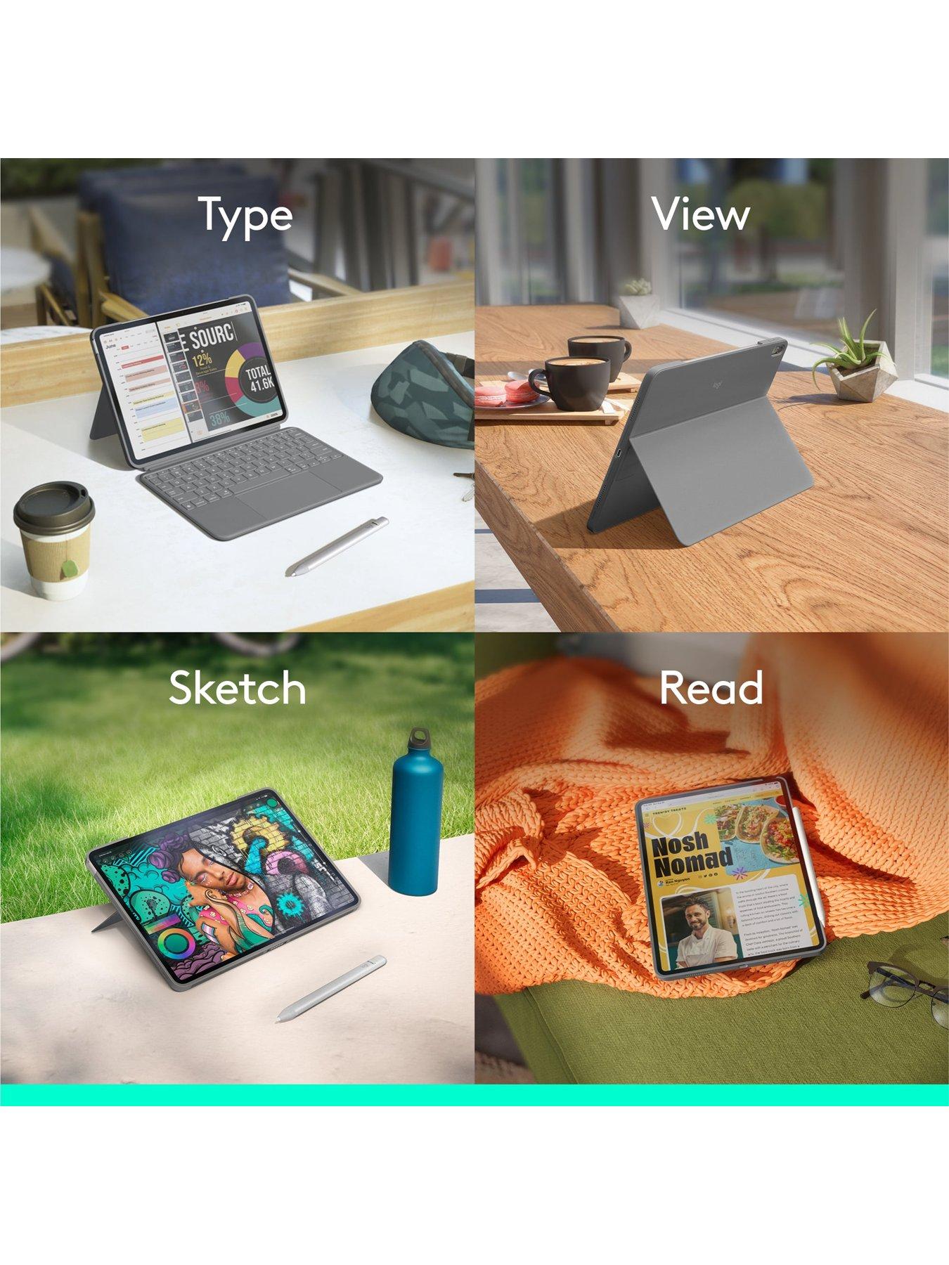 Logitech Combo Touch Ipad Pro 11-Inch (M4)(2024) Keyboard Case