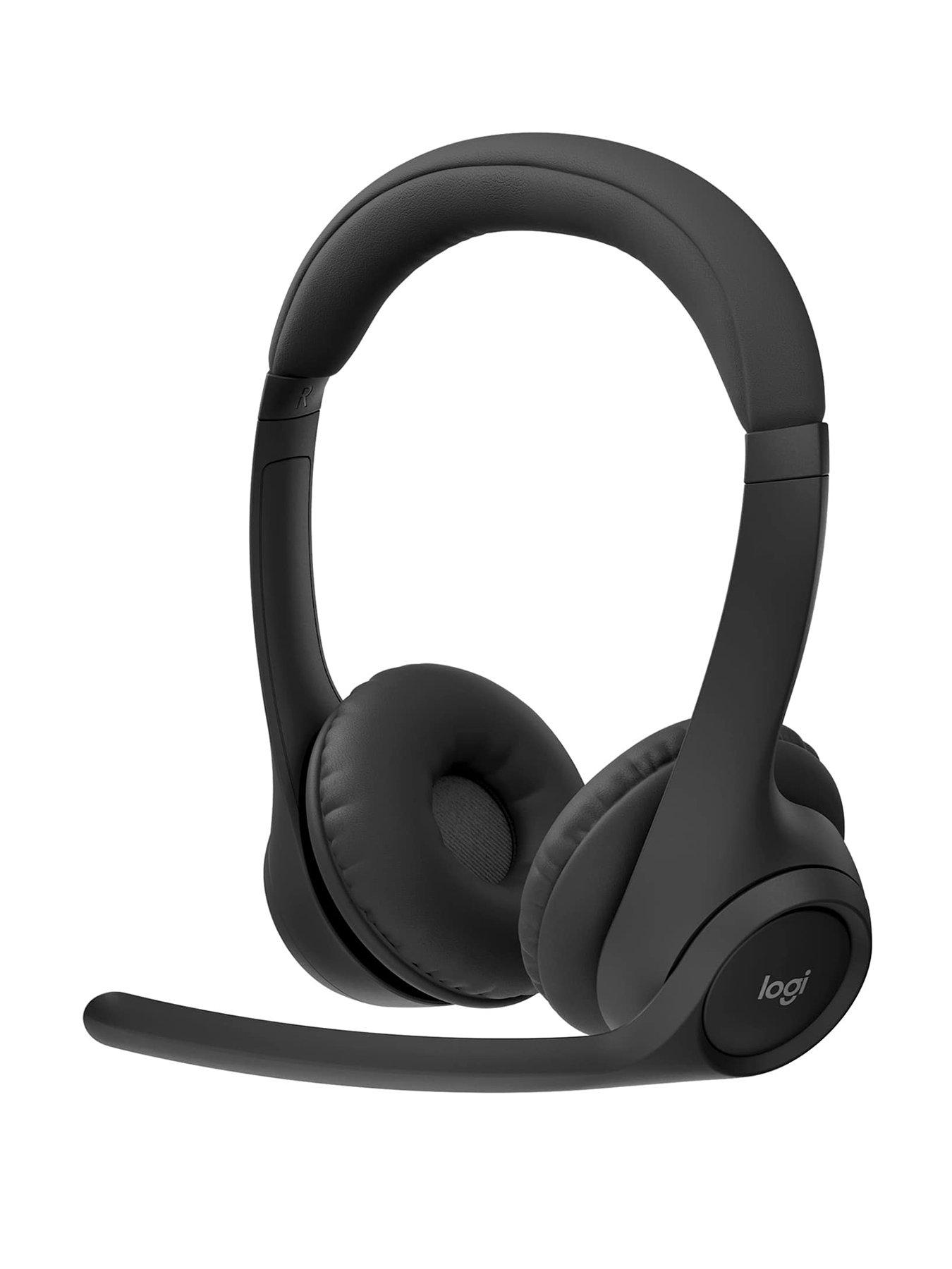 undefined Zone 300 Wireless Bluetooth Headset With Noise-Cancelling Microphone, Compatible With Windows, Mac, Chrome, Linux, Ios, Android-Black