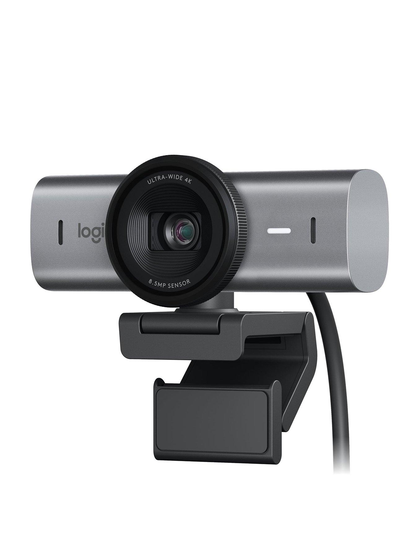 undefined Mx Brio Ultra Hd 4K Collaboration And Streaming Webcam, 1080P At 60 Fps, Dual Noise Reducing Mics, Show Mode Graphite